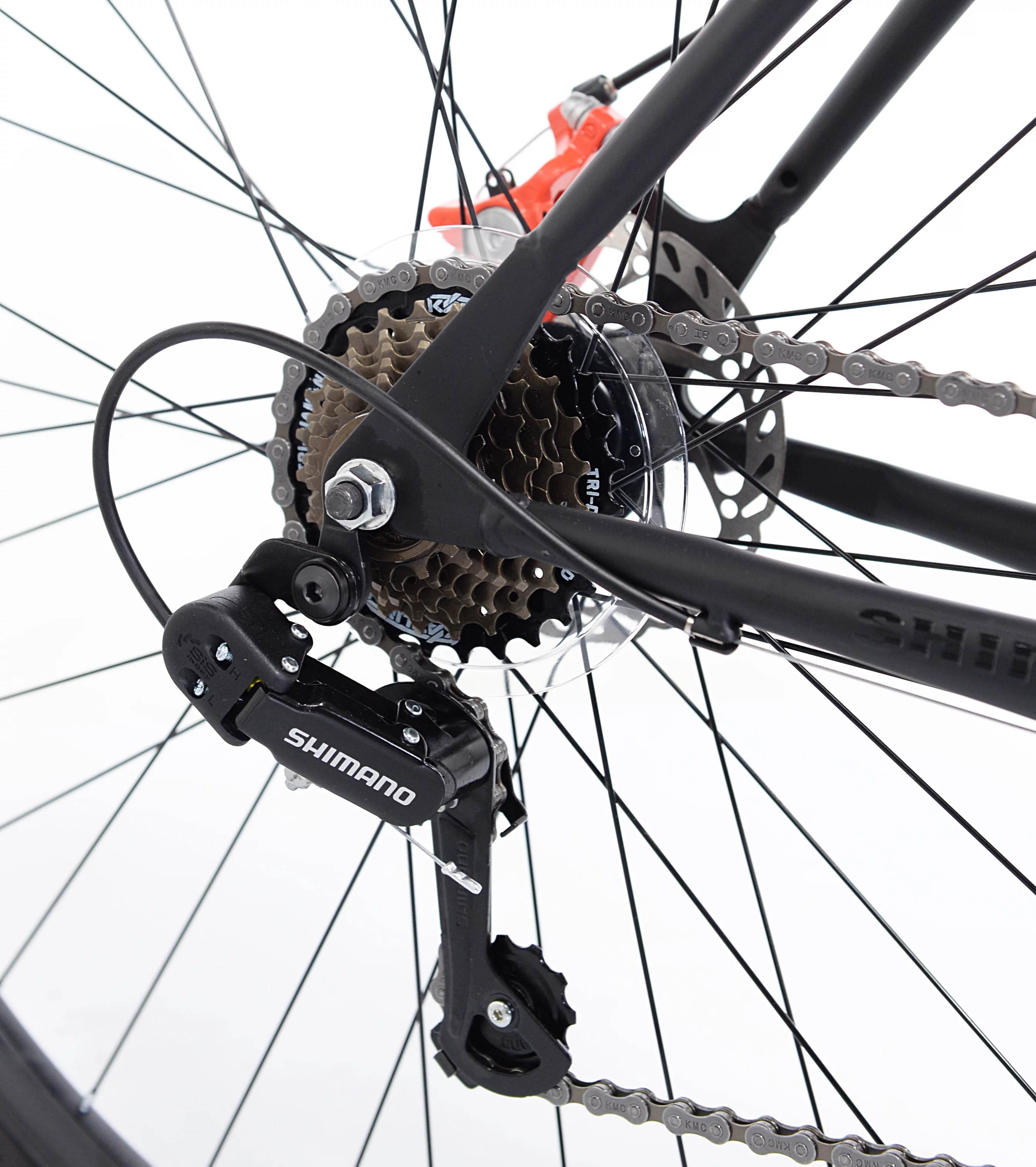 Kent 700c Nazz Men's Gravel Road Bike, Black - Womvr