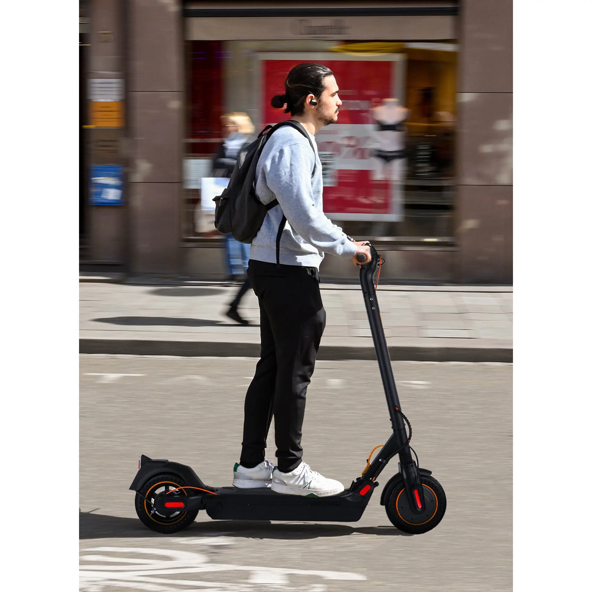 MICROGO M5 PRO Electric Scooter, 500W Motor 10.4 Ah Battery Long Range for Adults, 10