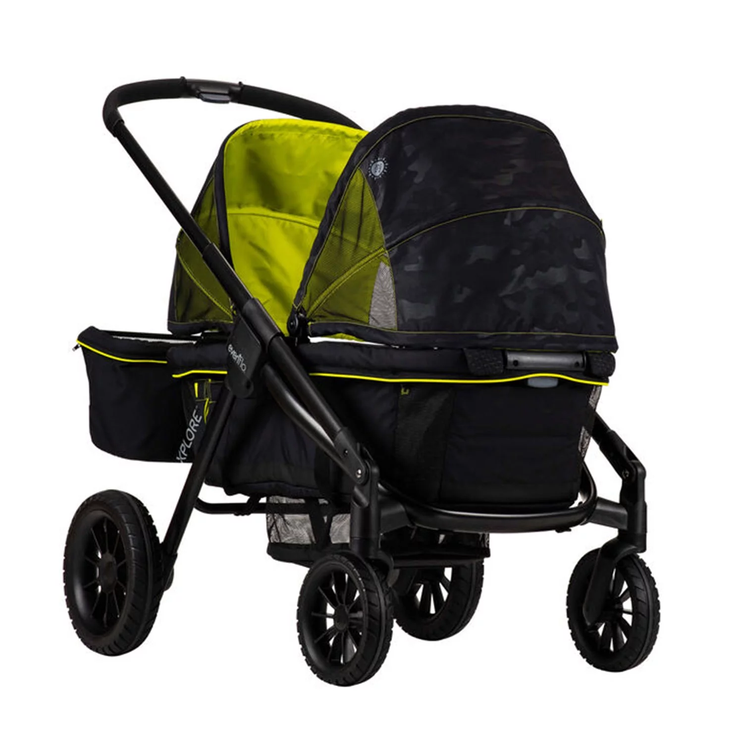 Evenflo Pivot Xplore All Terrain Stroller Wagon, Adventurer, Unisex, 6 Months - 5 Years - Womvr