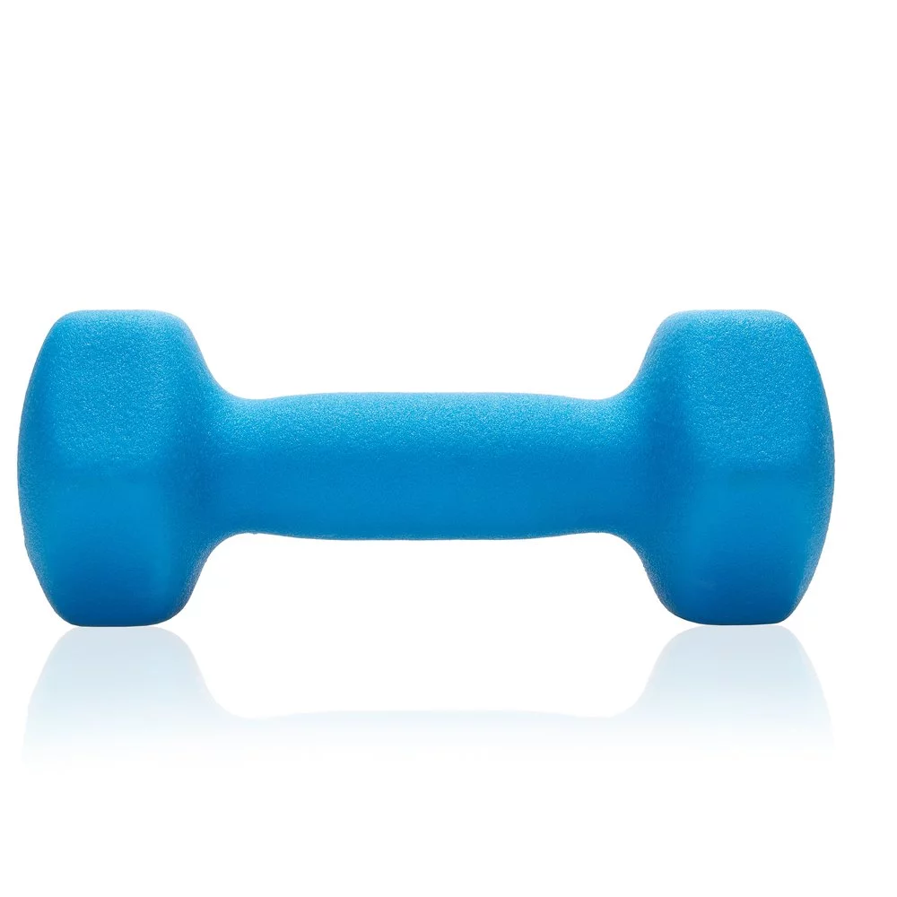 Fitness Alley Neoprene Dumbbell Pairs Set Coated for Non Slip Grip - Hex Dumbbells Weight Set - Neopren - Womvr