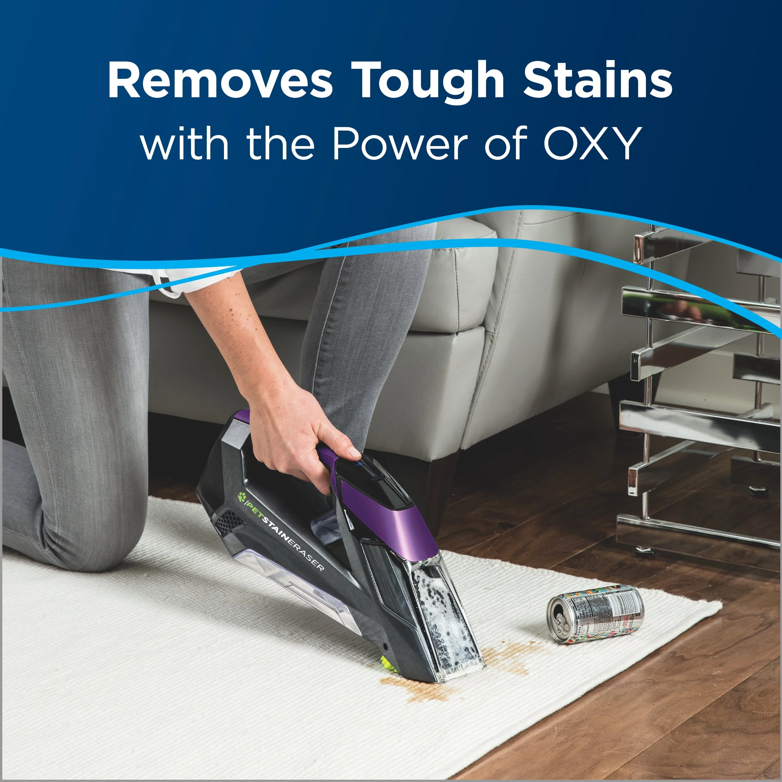 BISSELL Advanced Pro Oxy Spot & Stain Formula for Portable Spot Cleaners, 32 oz., 2038W - Womvr