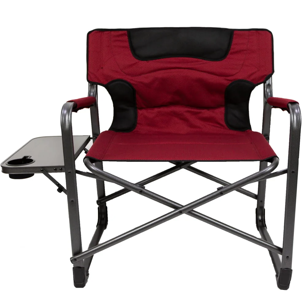 Ozark Trail Camping Director Chair XXL, Blue, Adult, 10lbs - Womvr