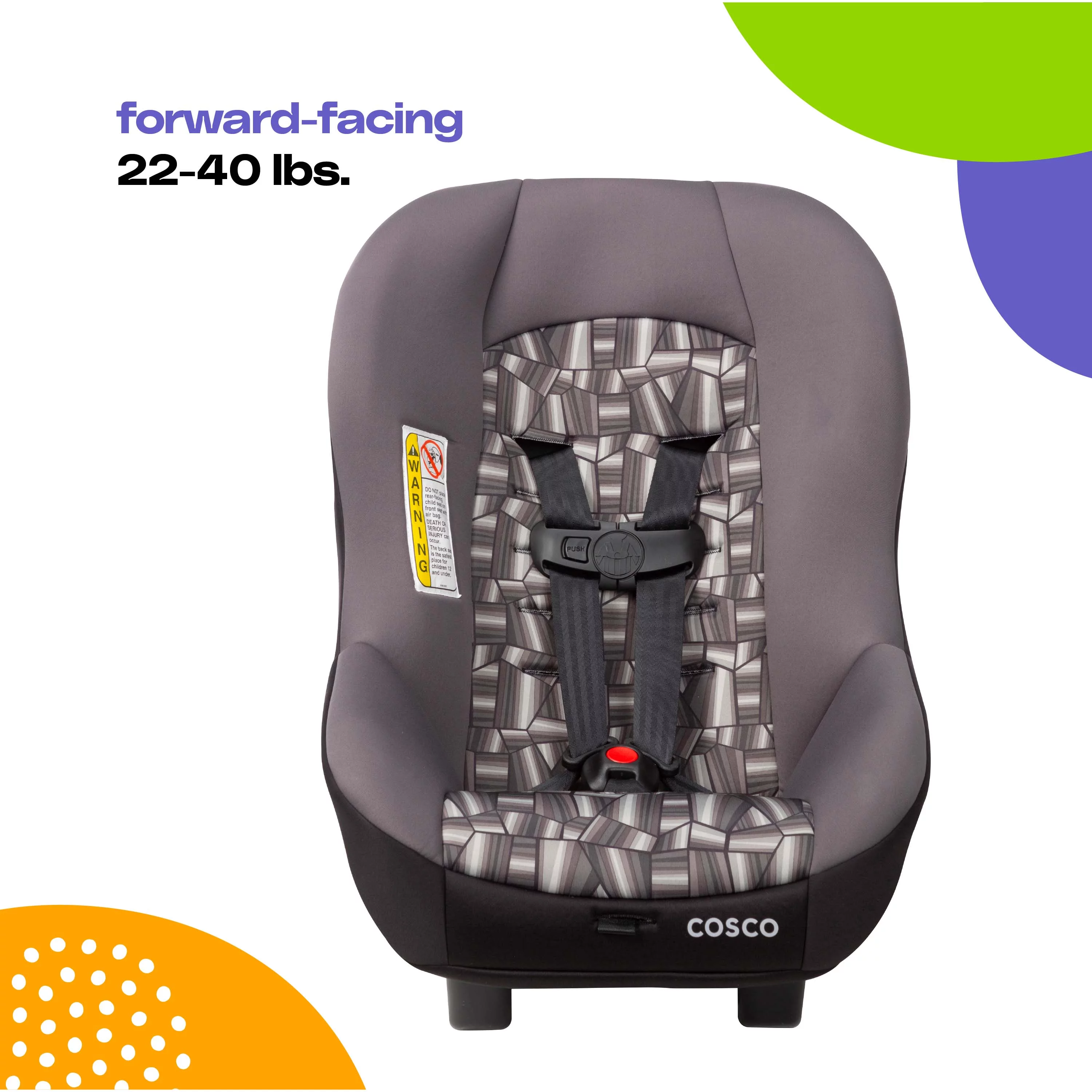 Cosco Kids Scenera NEXT Convertible Car Seat, Bauble - Womvr