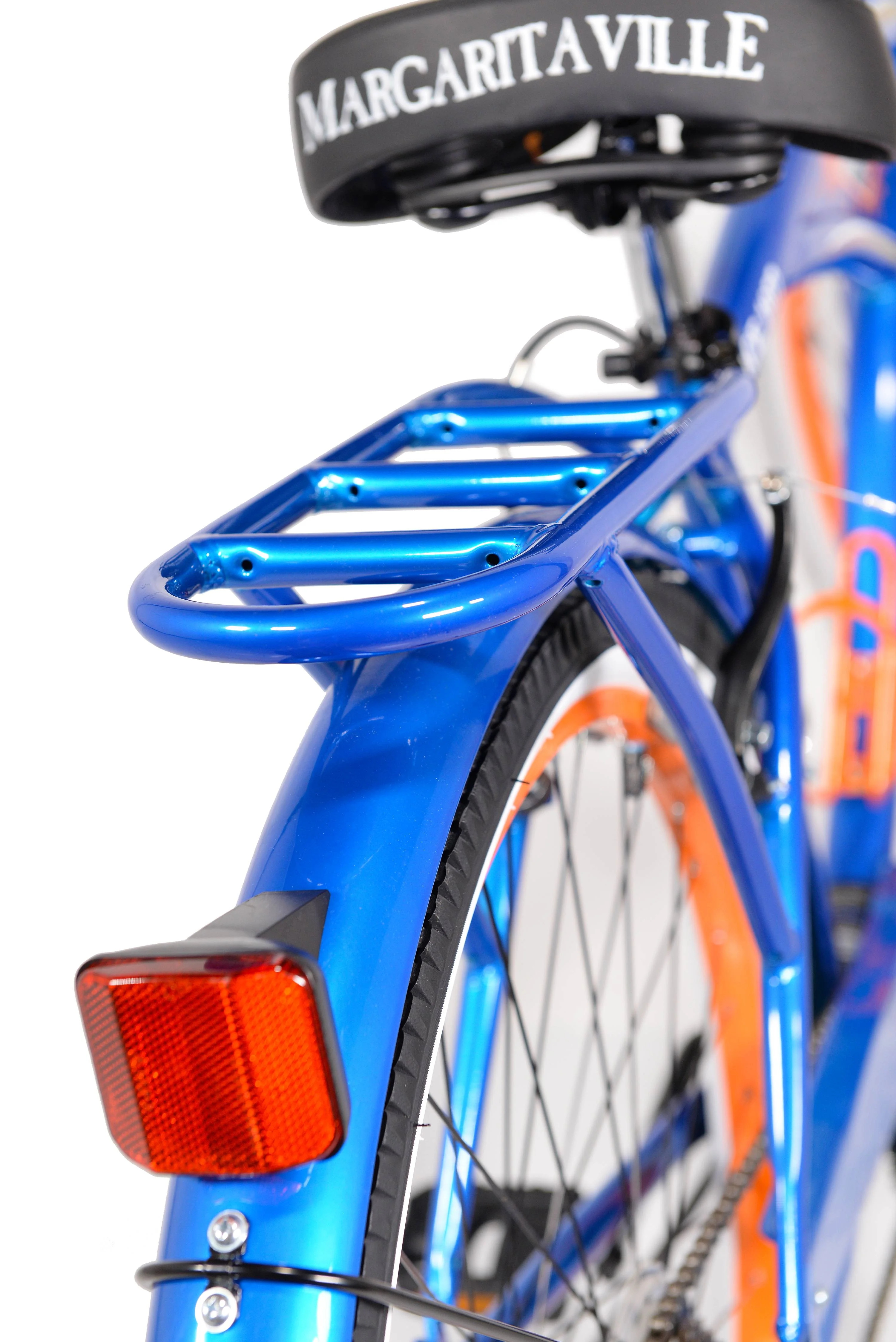 BCA 26 Inch Margaritaville Multi-Speed Cruiser Men's Bike, Blue - Womvr