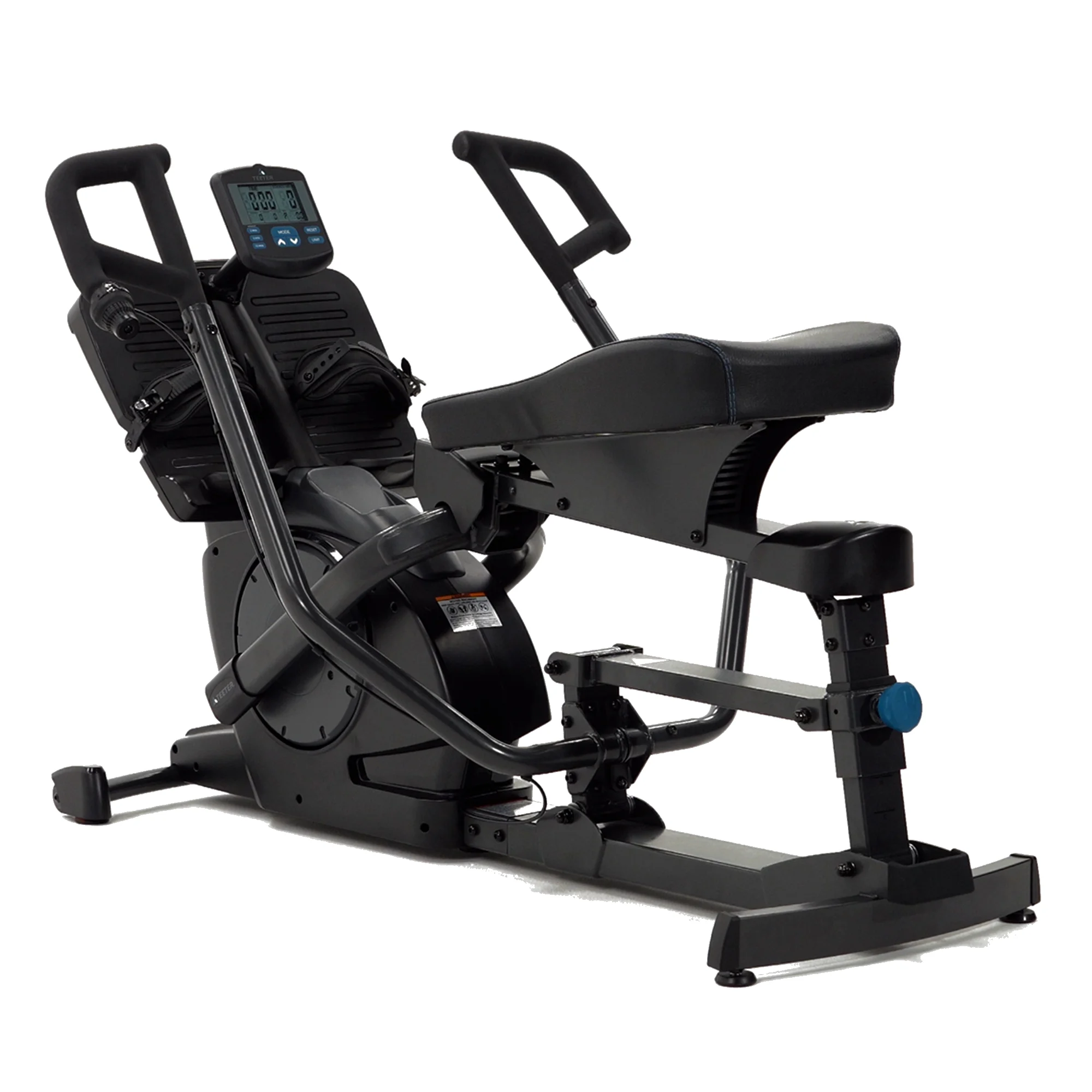 TEETER Power10 Elliptical Rower Resistance Workout Machine w/ Bluetooth - Womvr