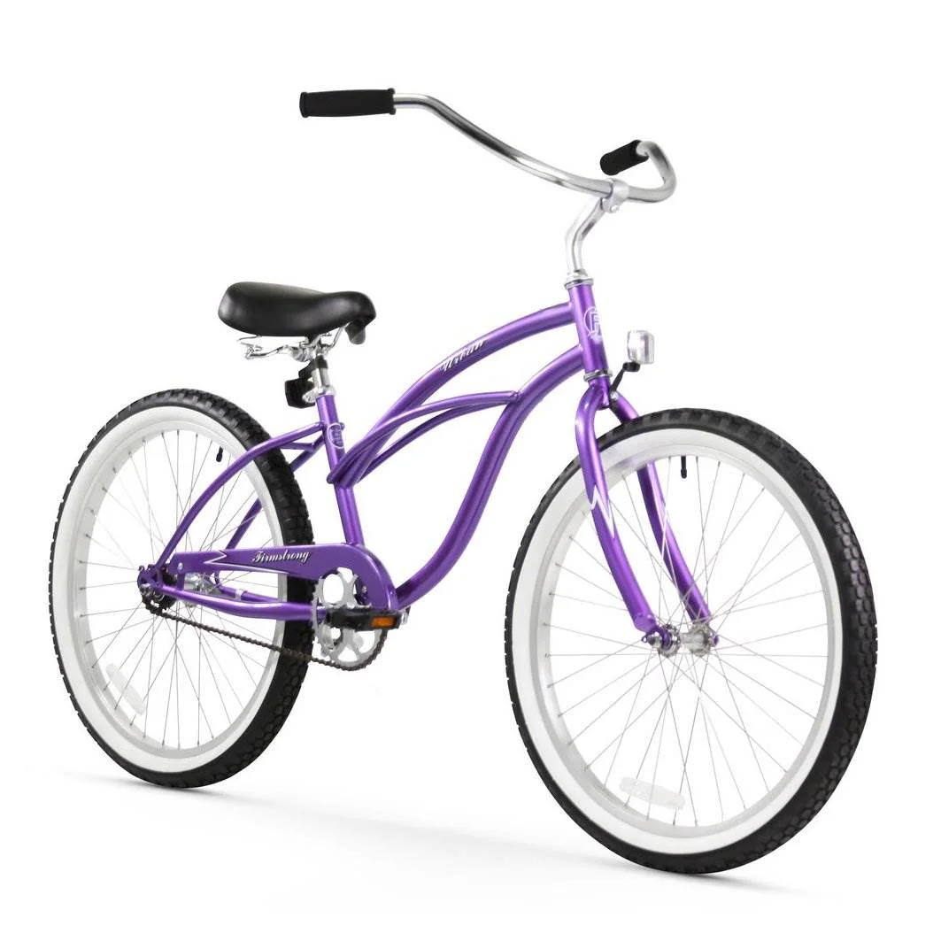 Firmstrong Urban Lady, 24 In., Women's, Single Speed Bicycle, Vanilla - Womvr