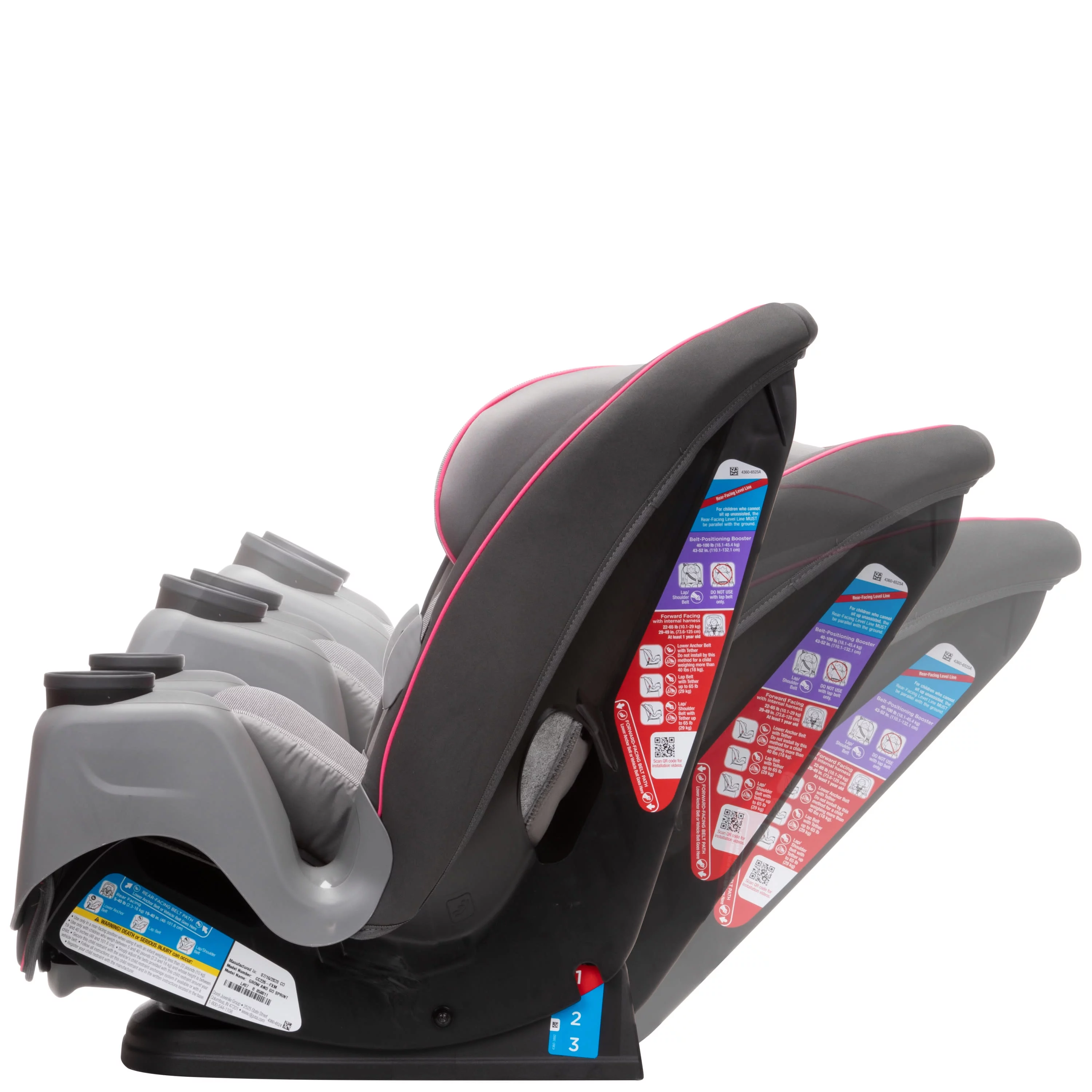 Safety 1st Grow and Go Sprint All-in-One Convertible Car Seat, Soapstone II - Womvr