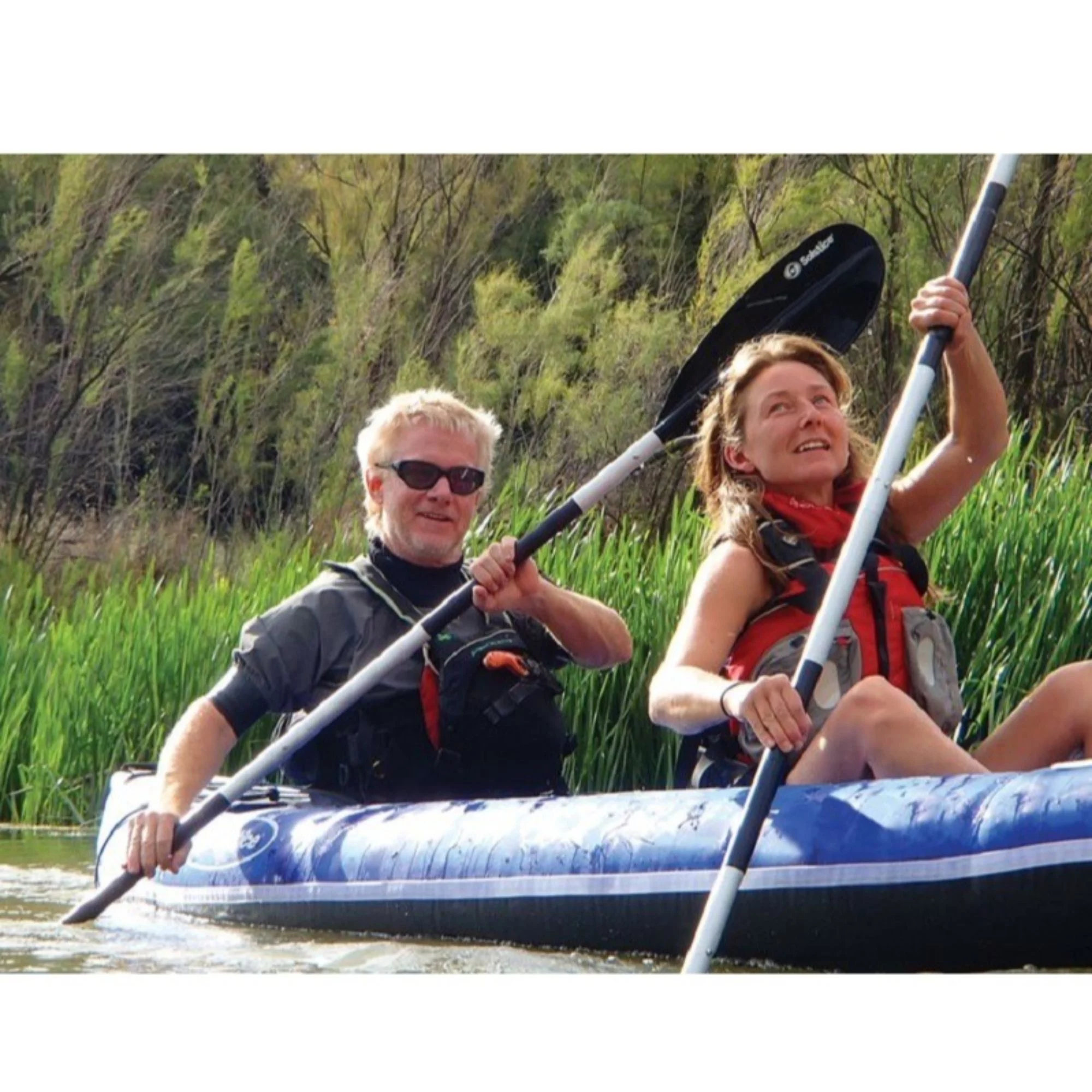 Swim Central Inflatable Multisport Kayak Durango Convertible, 25.75-Inch - Womvr