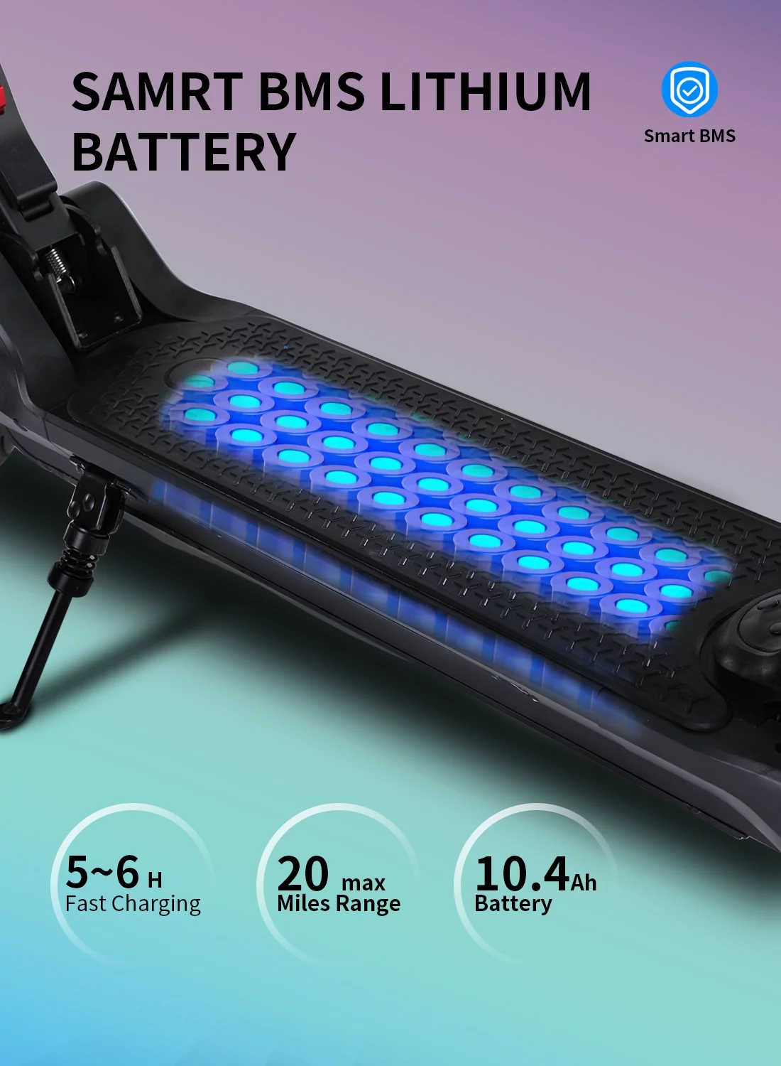 MICROGO M5 Pro Electric Scooter, 500W Motor 10