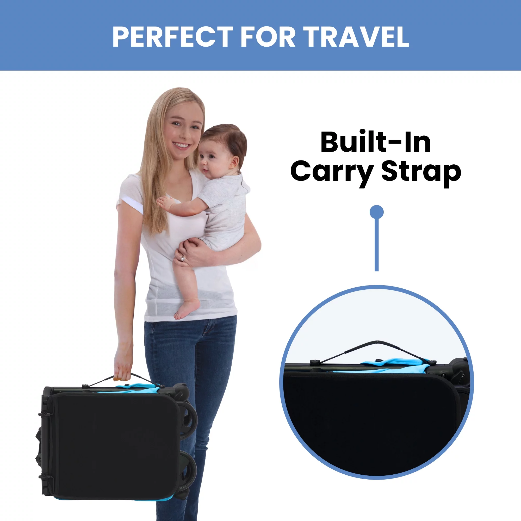 Delta Children The Clutch Travel Stroller - Womvr