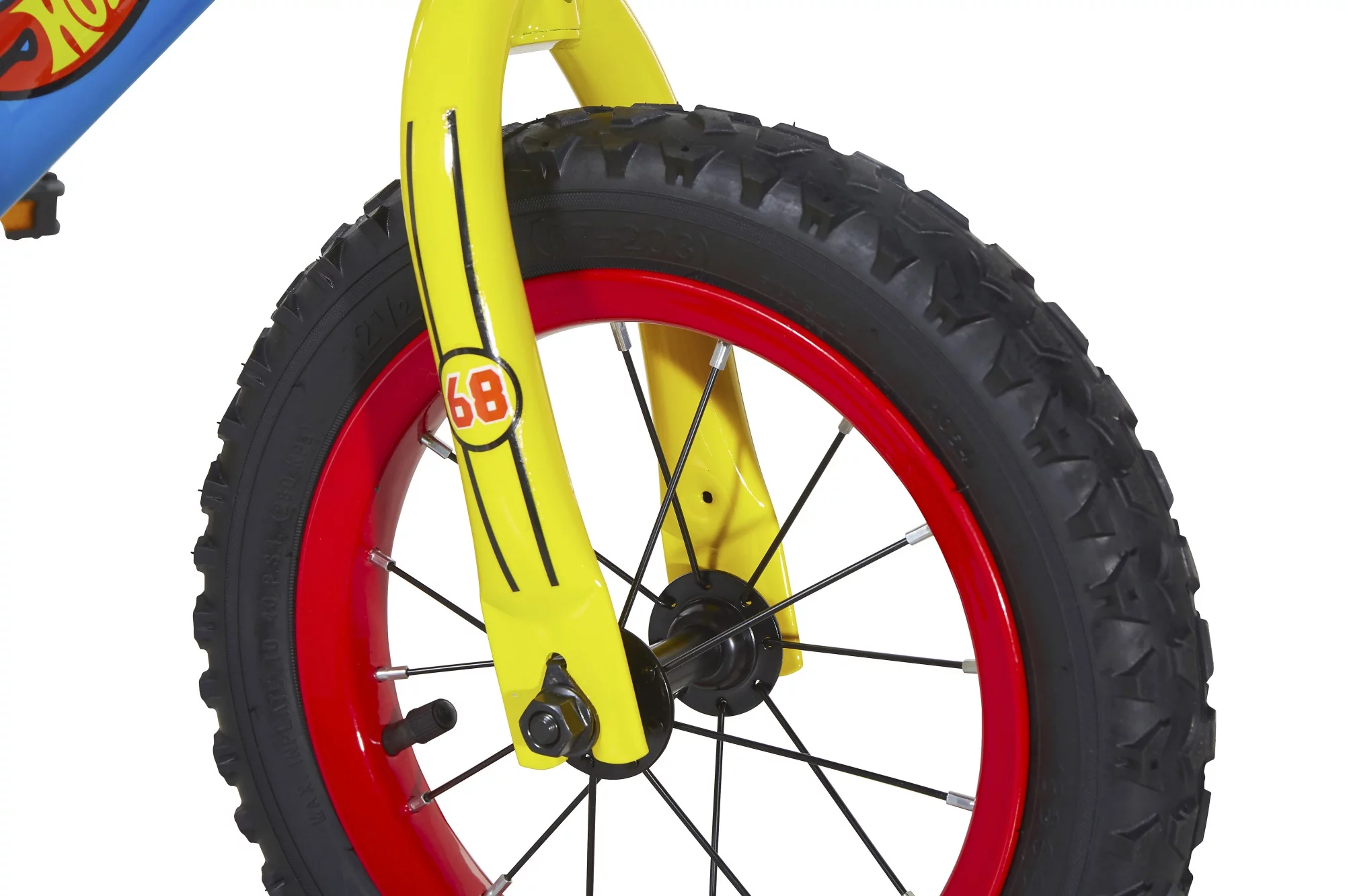 Dynacraft Hot Wheels 12-inch Boys BMX Bike for Child 3-5 Years - Womvr