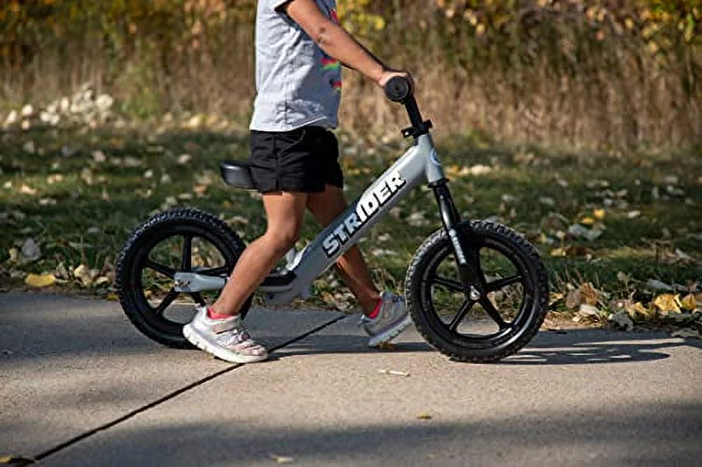 Strider - 12 Sport Balance Bike, Ages 18 Months to 5 Years - Blue - Womvr