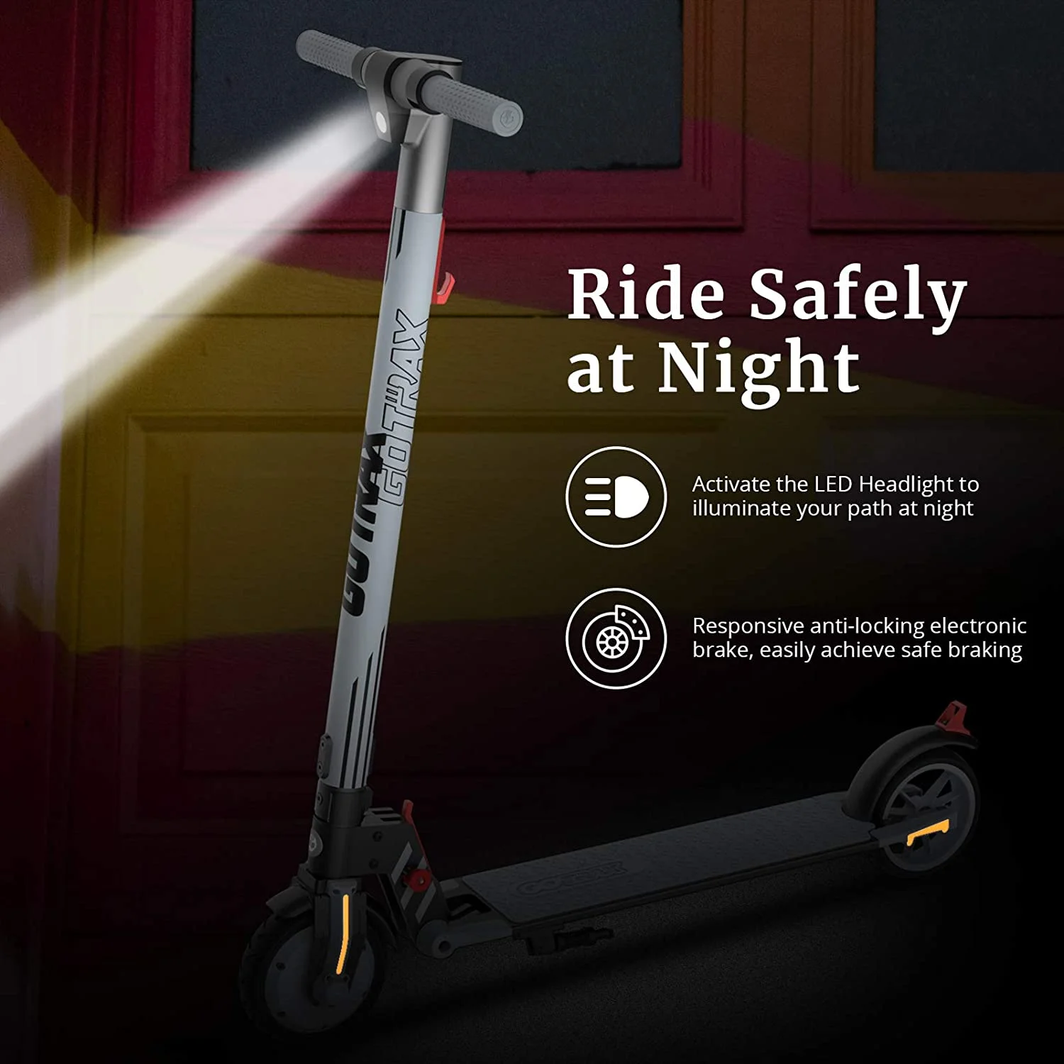 GOTRAX Vibe Electric Scooter for Kids Teens 8-15, 250W 6.5