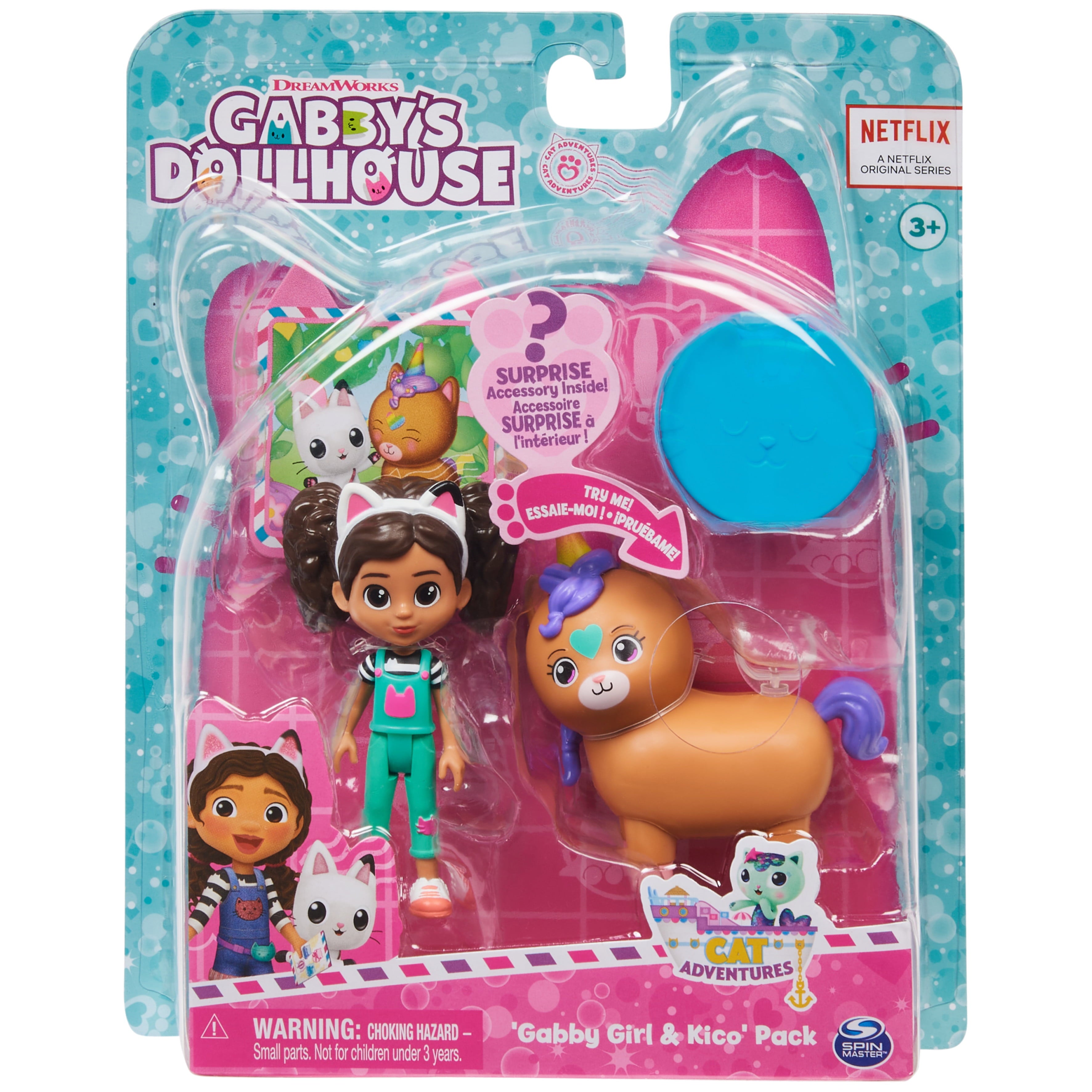 Gabby's Dollhouse, Gabby and Kico the Kittycorn Figures for Kids Ages 3 and up - Womvr