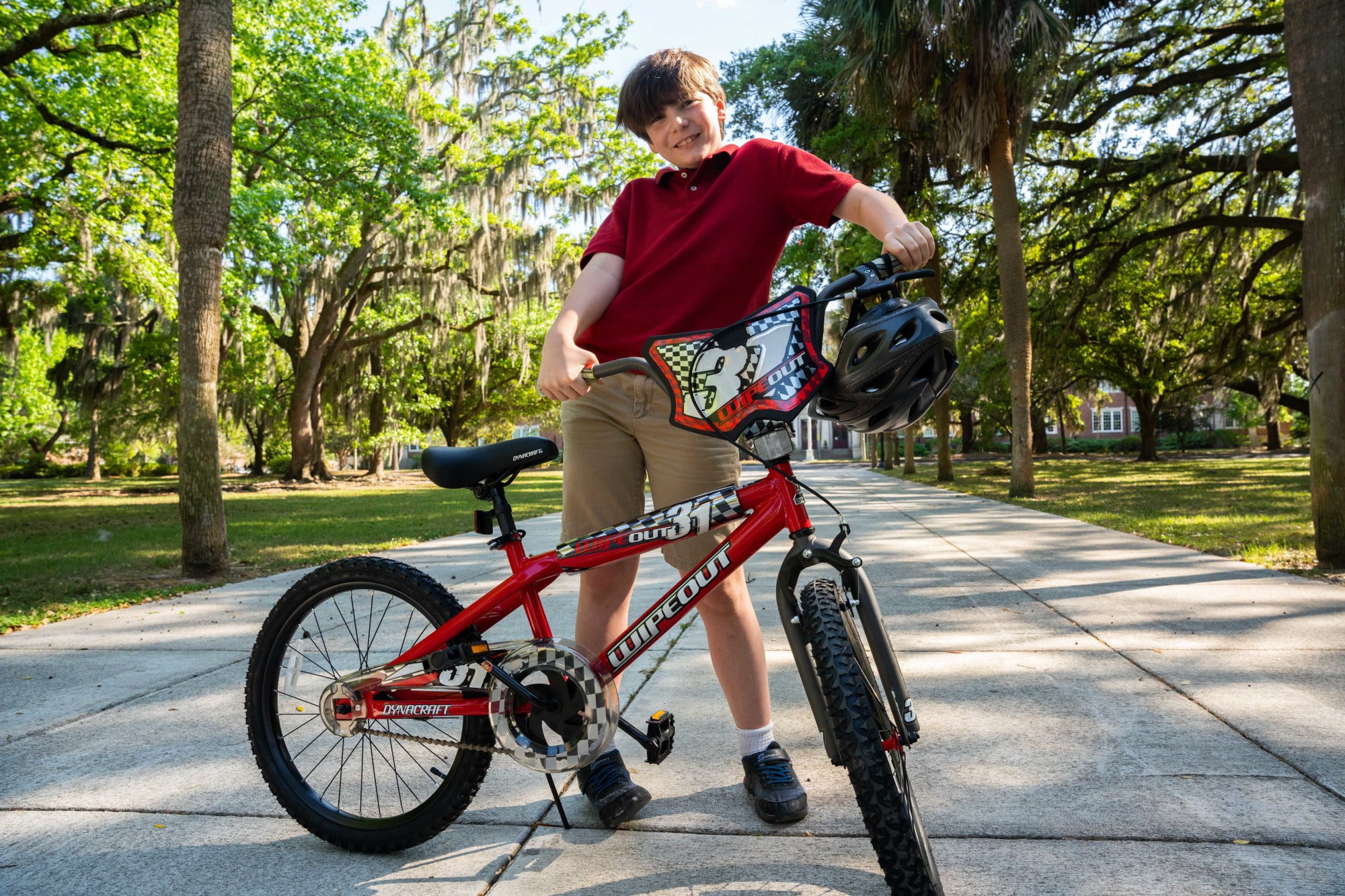 Dynacraft Wipeout 20-inch Boys BMX Bike for Child 7-14 Years - Womvr