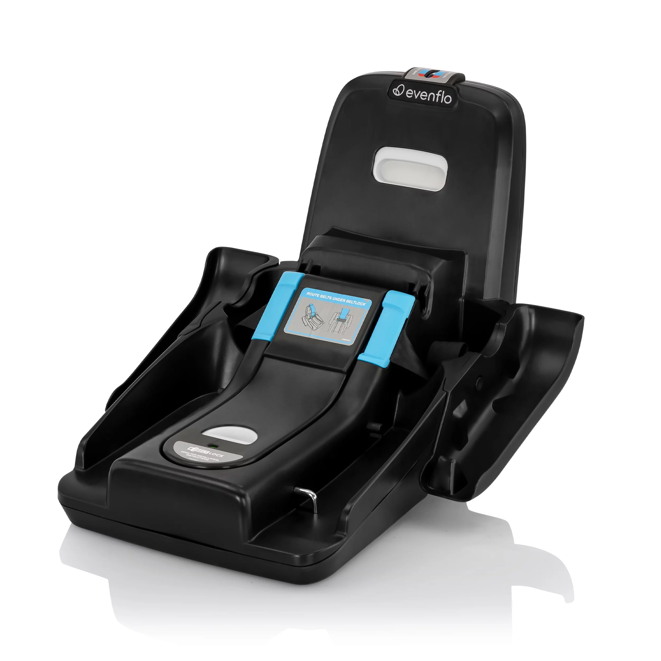 Evenflo Shyft DualRide Infant Car Seat and Stroller Combo (Beaufort Black), Unisex - Womvr