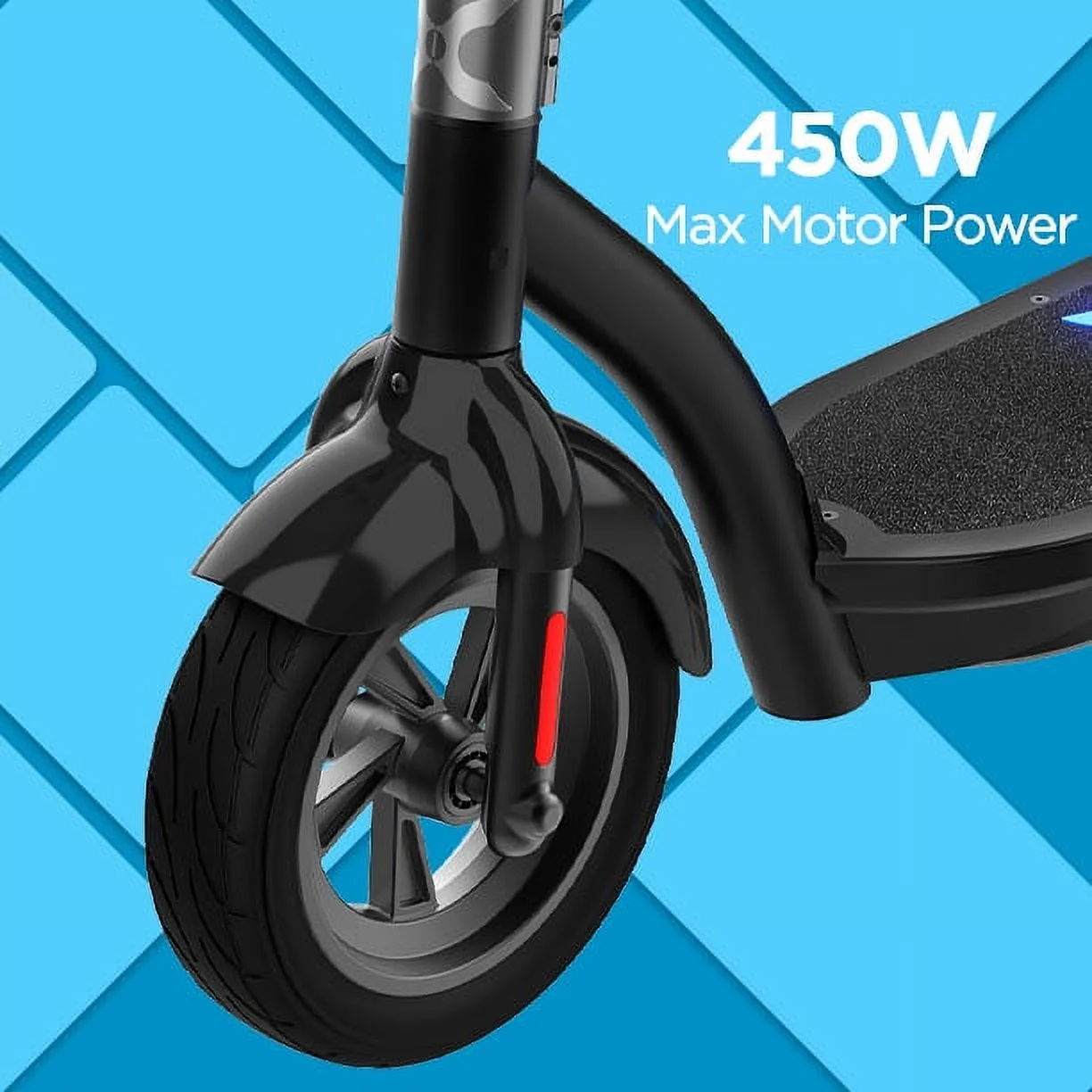 Hover-1 Alpha Electric Scooter, 18 mph Speed, 264 lb Max Weight, Black, UL 2272 Certified - Womvr