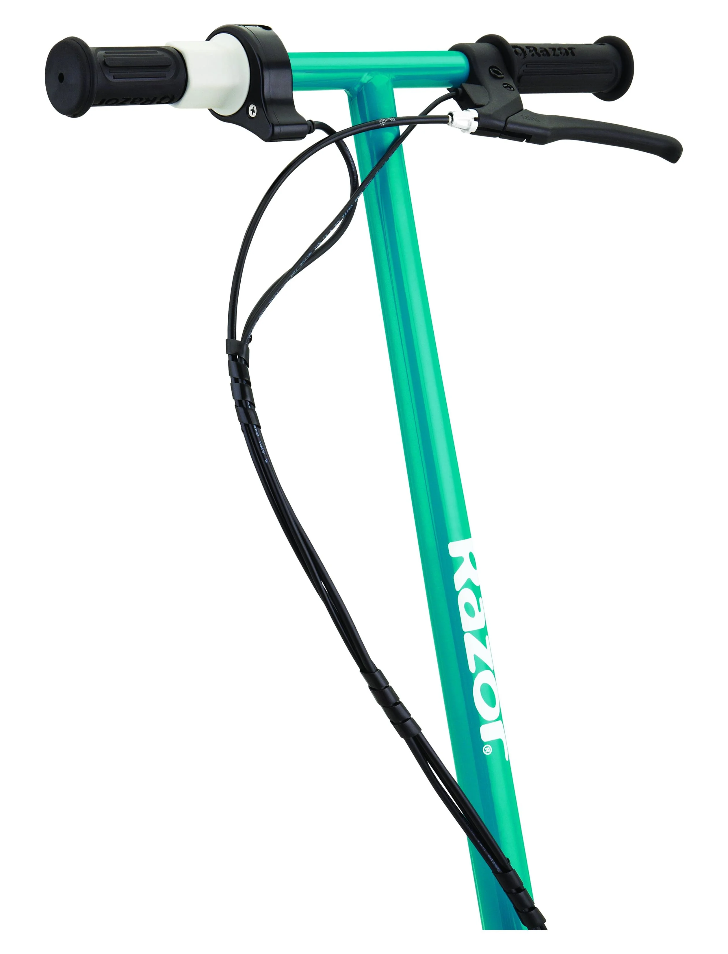 Razor E200 Electric Scooter - White, for Ages 13+ and up to 154 lbs, 8