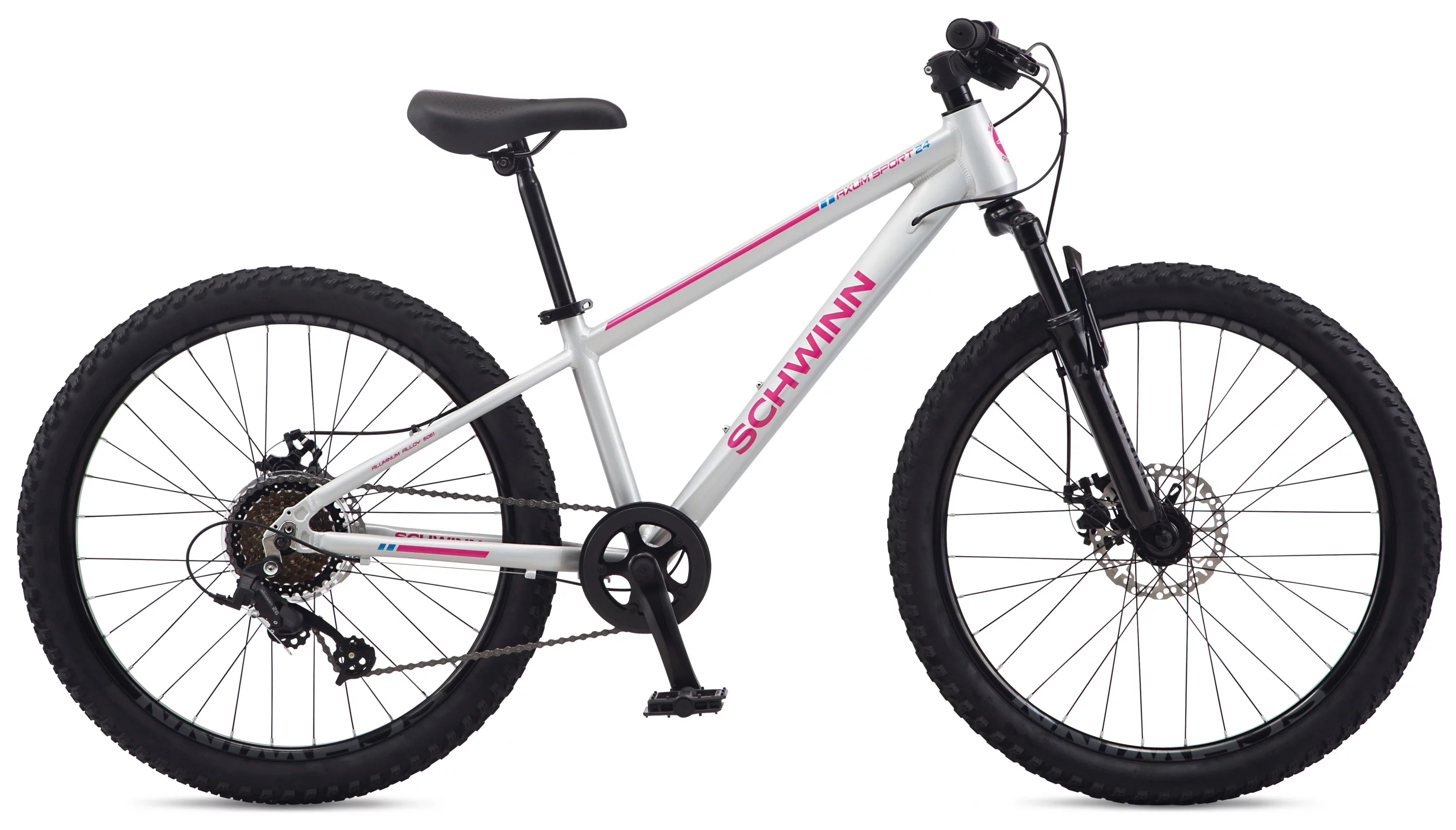 Schwinn 24-in. Axum Sport Kids Unisex Mountain Bike, Gray - Womvr