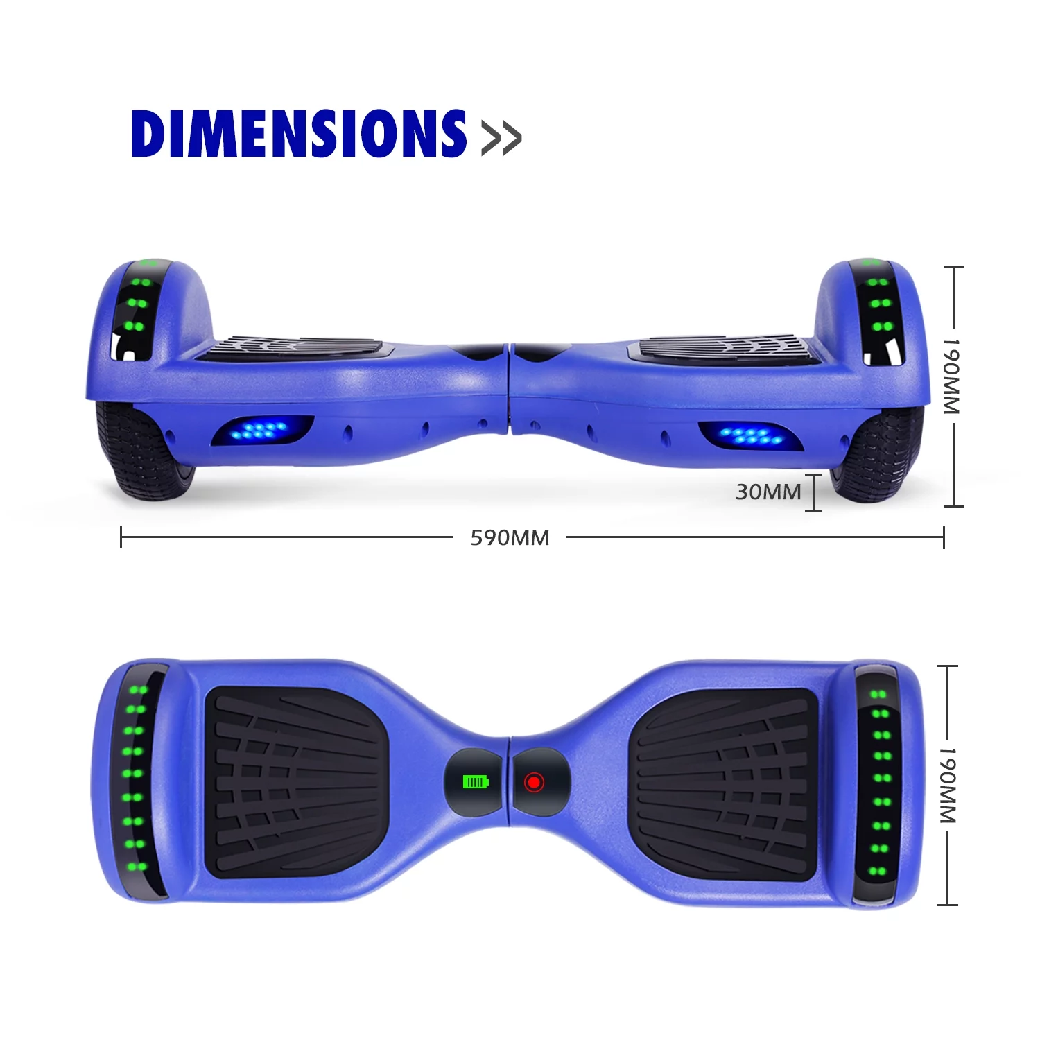 LIEAGLE Bluetooth Hoverboard 6.5