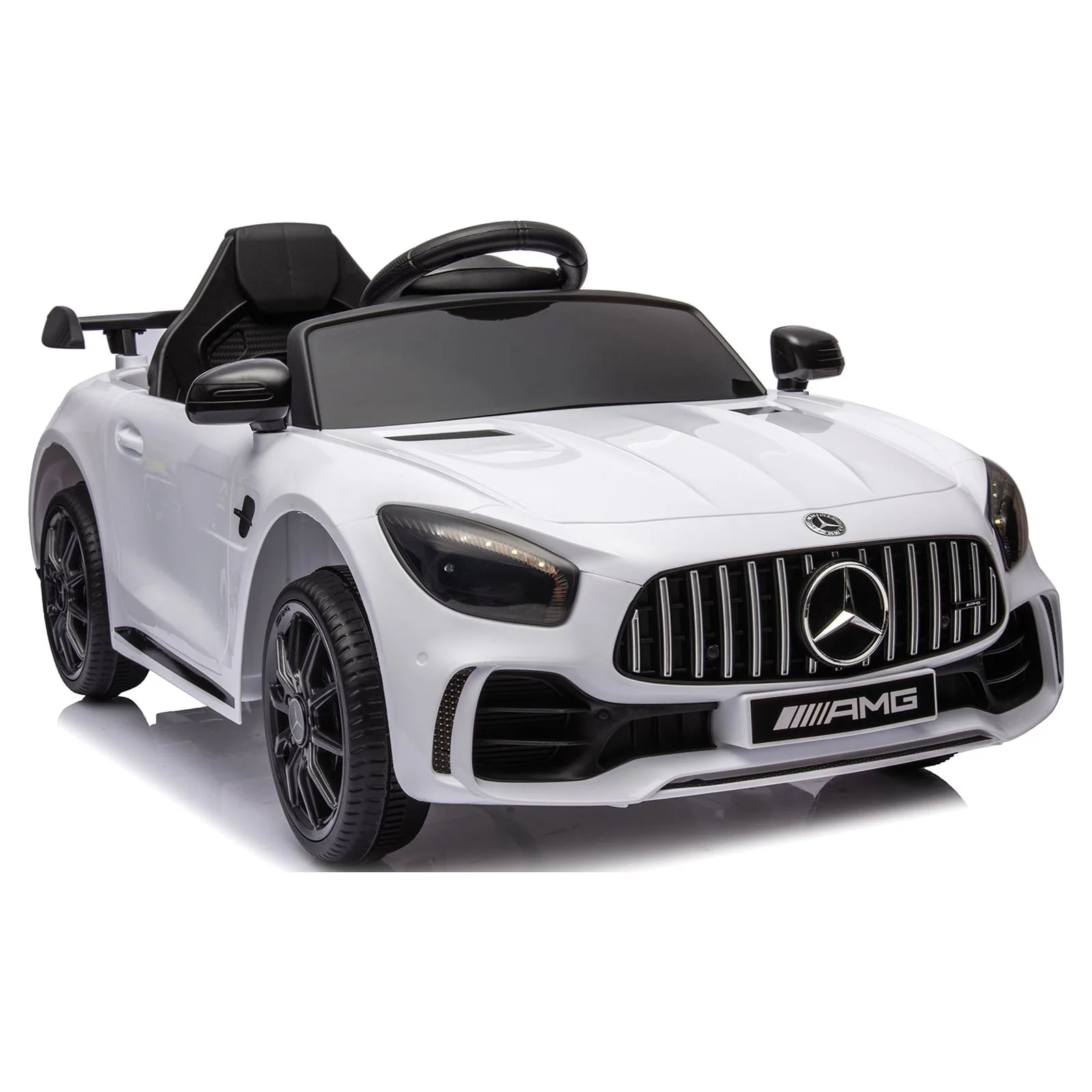 Mercedes Benz Kids Electric Car, Kids Ride on Cars with Remote Control, 12V Ride on Toys for Kids, Battery Powered Kids Electric Vehicles, Kids Electric Car for 3-5 Boys Girls Birthday Gifts, Red - Womvr