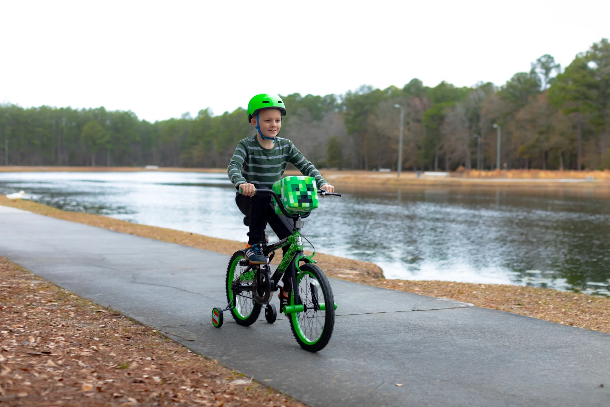 Dynacraft Minecraft 18-Inch Unisex BMX Bike for Child 6-9 Years - Womvr