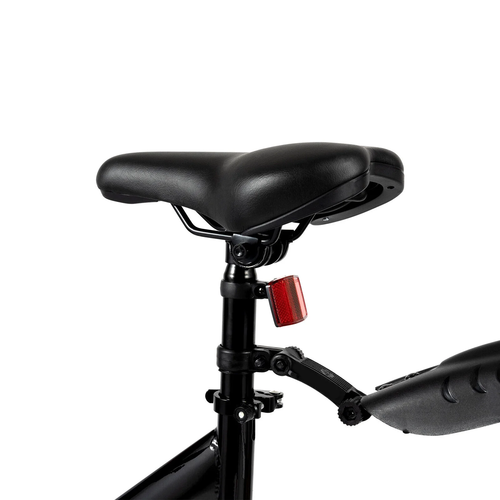 26 inch 21 Speed Folding Mountain Bike Full Suspension Dual Disc Brakes Bicycle - Womvr