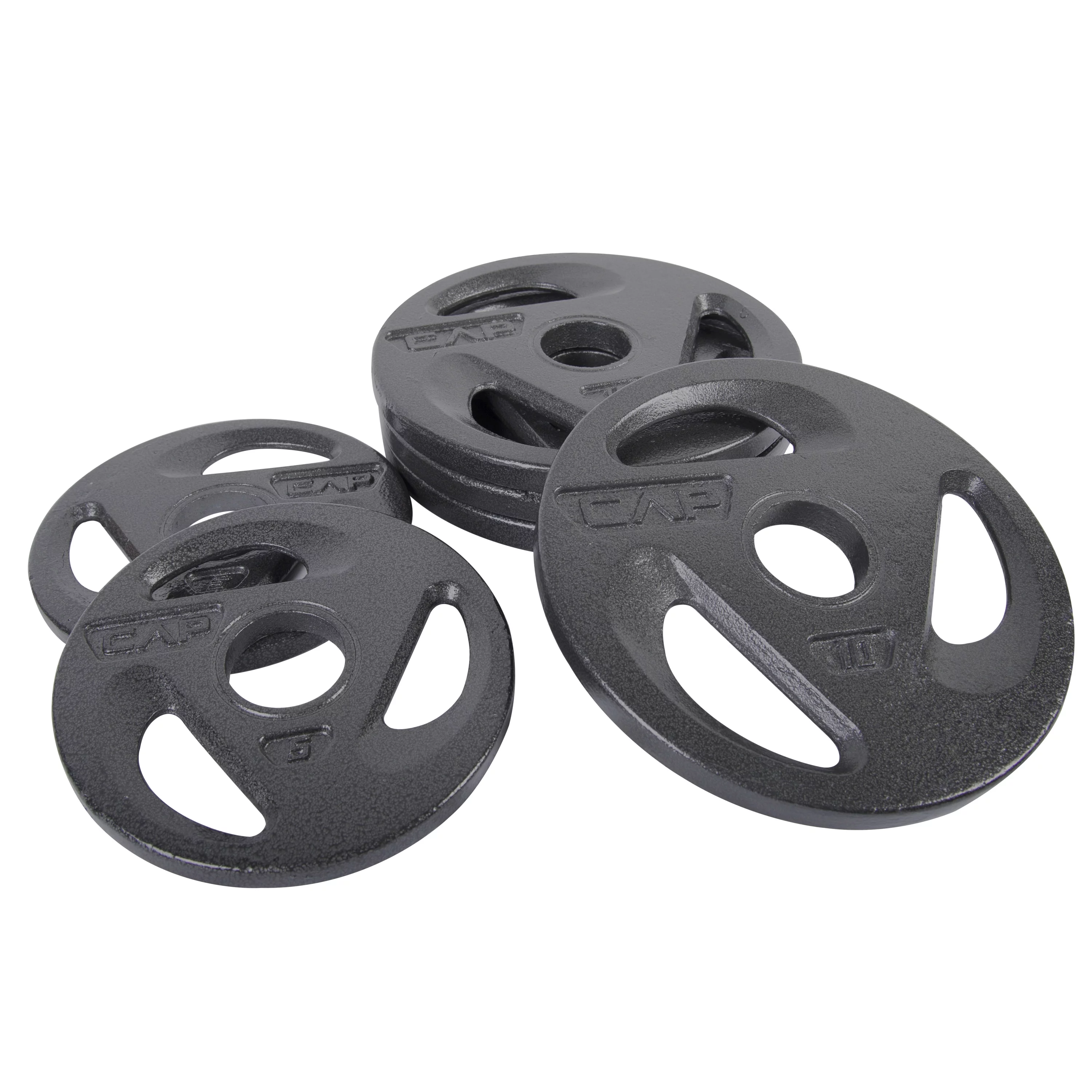 CAP Barbell 50lb Olympic Grip Plate Weight Set (25x2) - Womvr