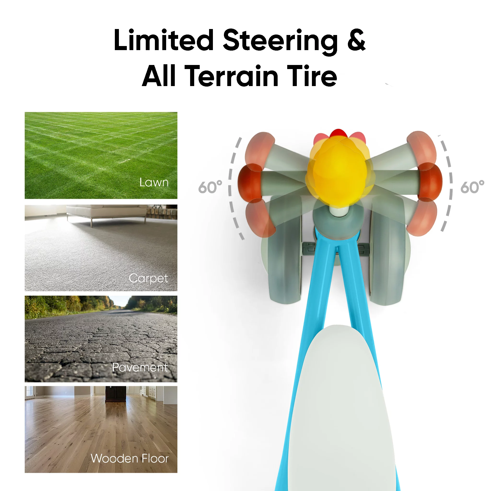 KRIDDO Baby Balance Bike for 1-2 Year Old Boy and Girl Gifts, Toddler Mini Bike for One Year Old First Birthday Gifts Baby Toys 12 Months to 2.5 Year Old, White - Womvr