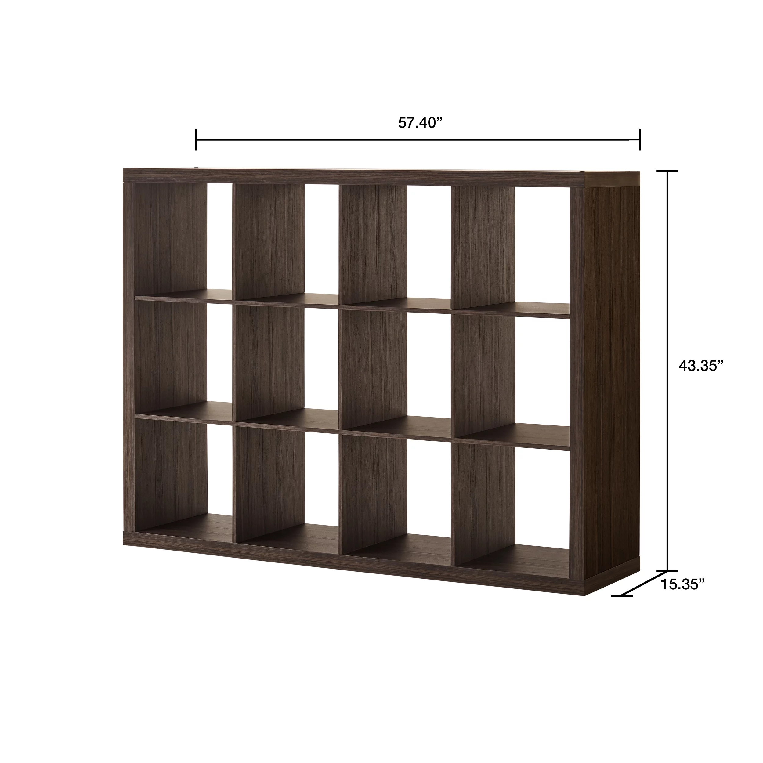 Better Homes & Gardens 12-Cube Storage Organizer, Natural - Womvr