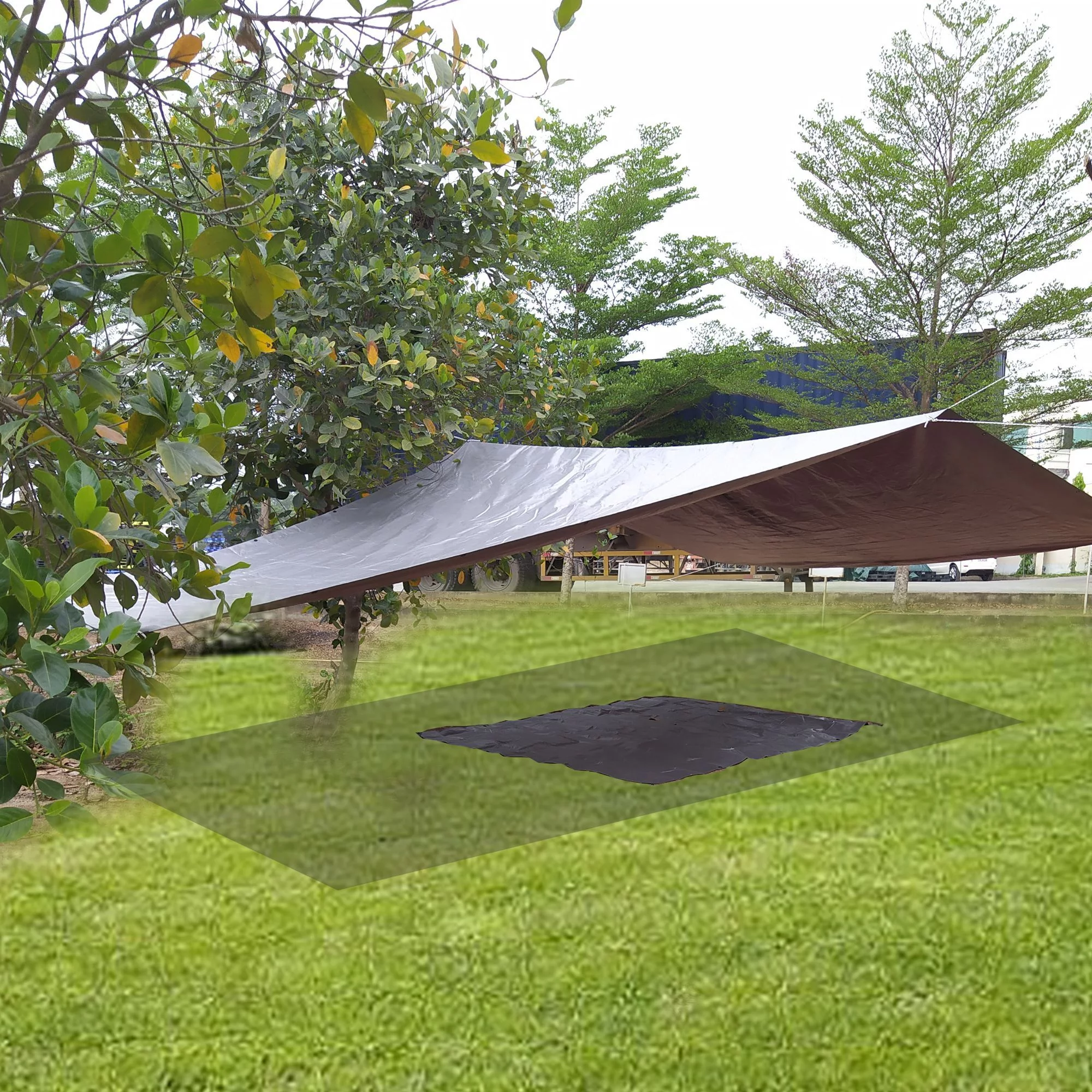 Ozark Trail Heavy-Duty Tarp, 6' x 8', Material PE - Womvr