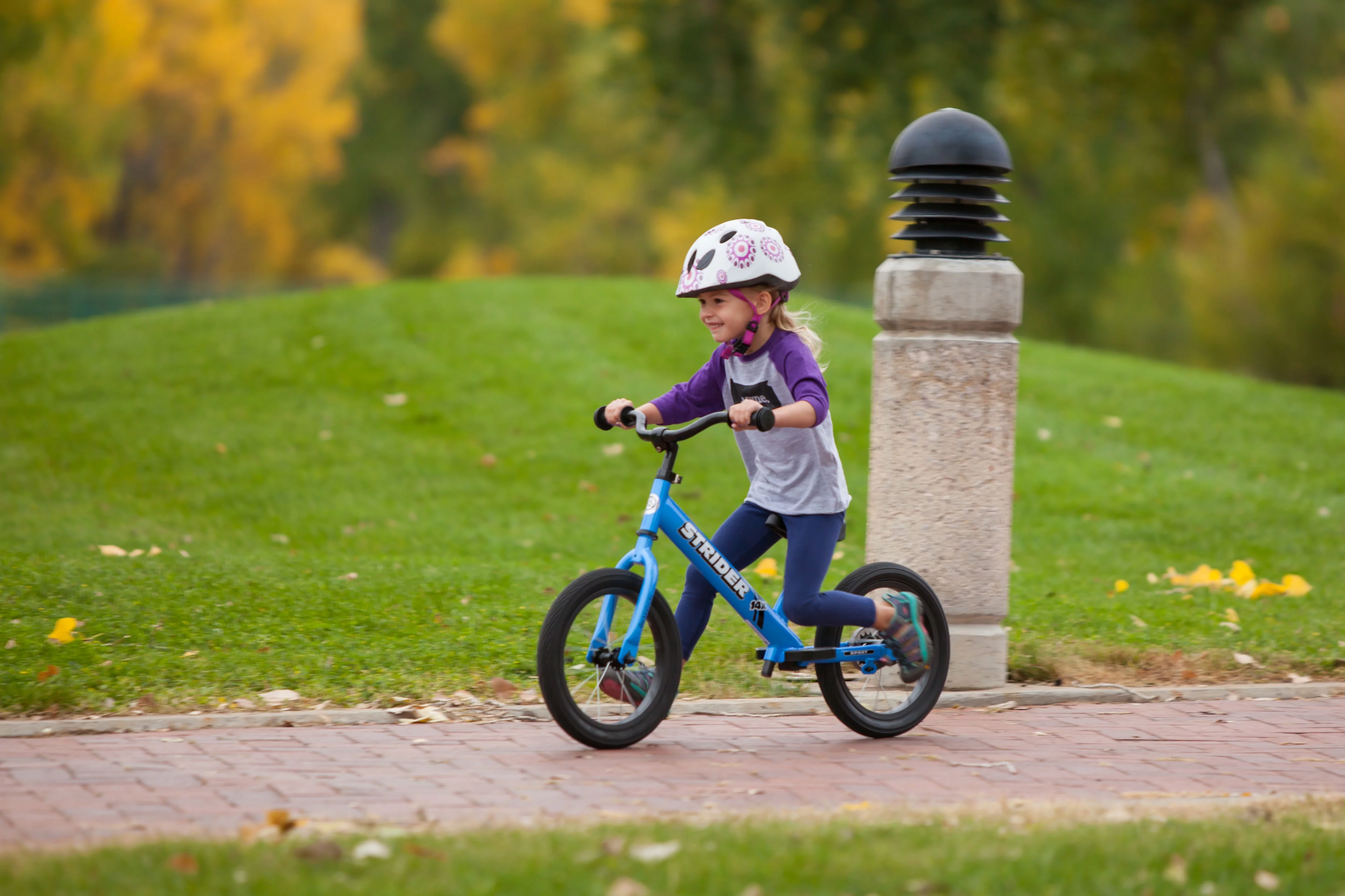 Strider - 14x Sport Balance Bike, Ages 3-7 Years, Pedal Conversion Kit Sold Separately - Awesome Blue - Womvr