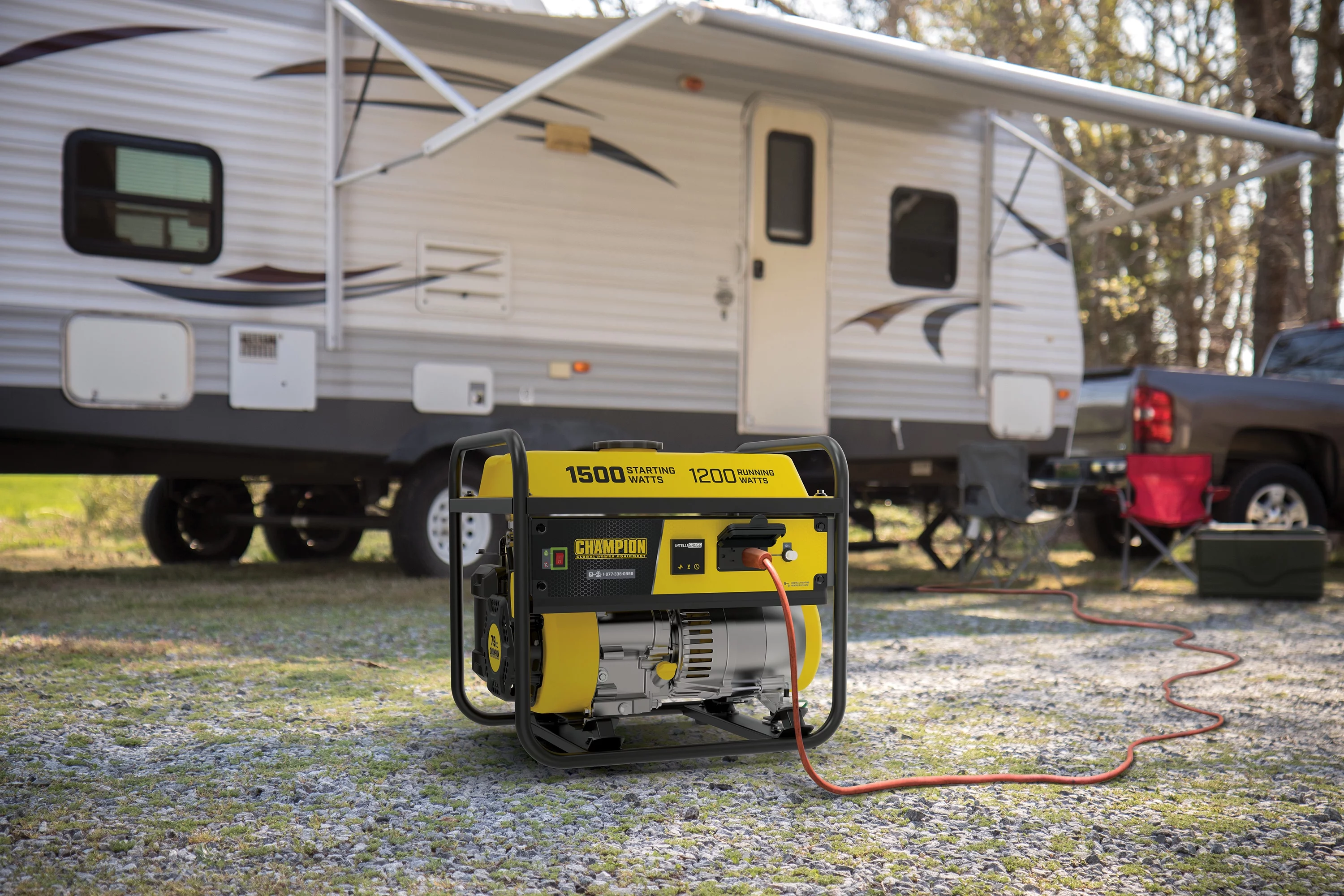 Champion Power Equipment 1500/1200 Watt Portable Generator - Womvr