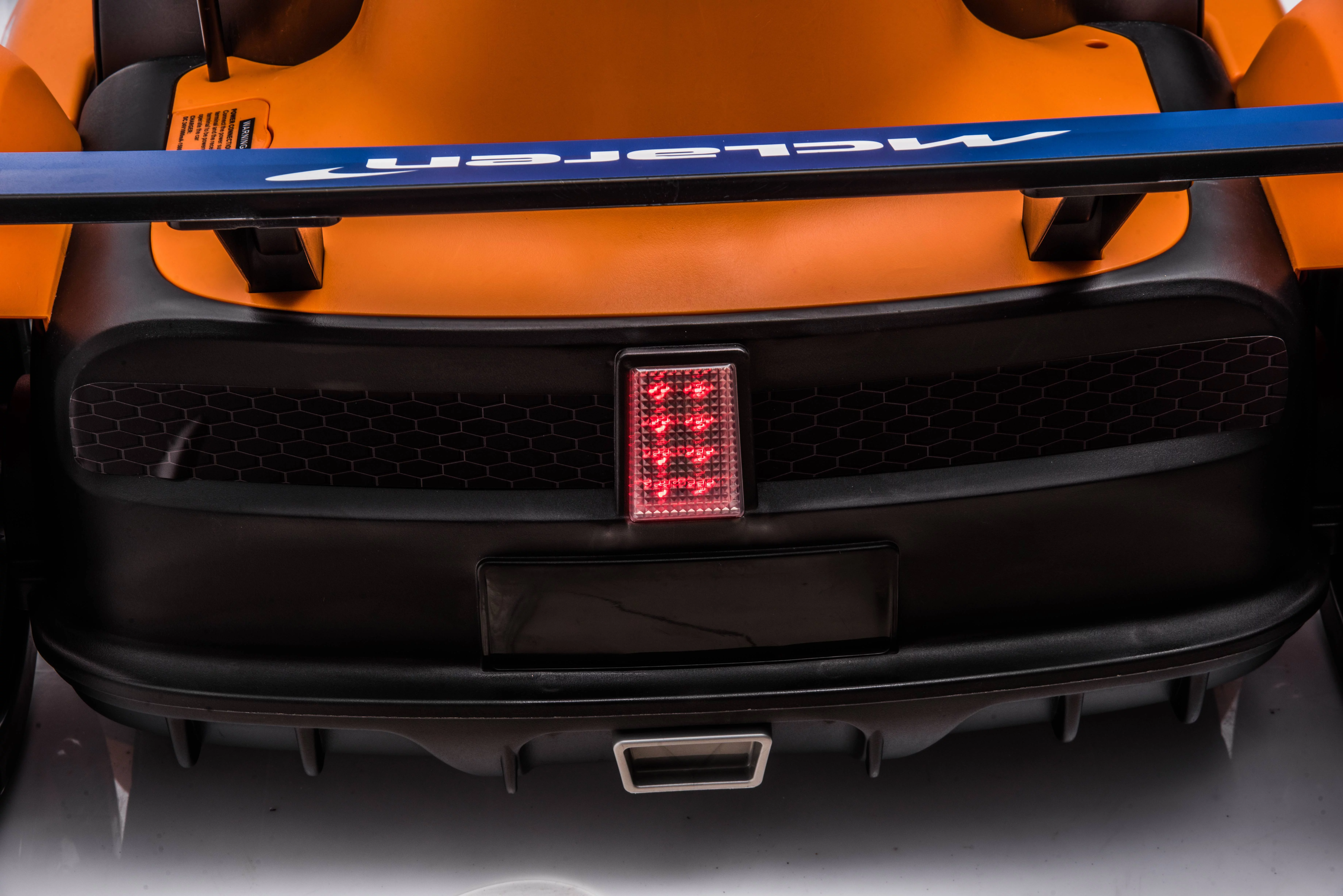 Sesslife 24 V Mclaren Go Kart Powered Ride-On with Bluetooth Function and LED Lights - Womvr