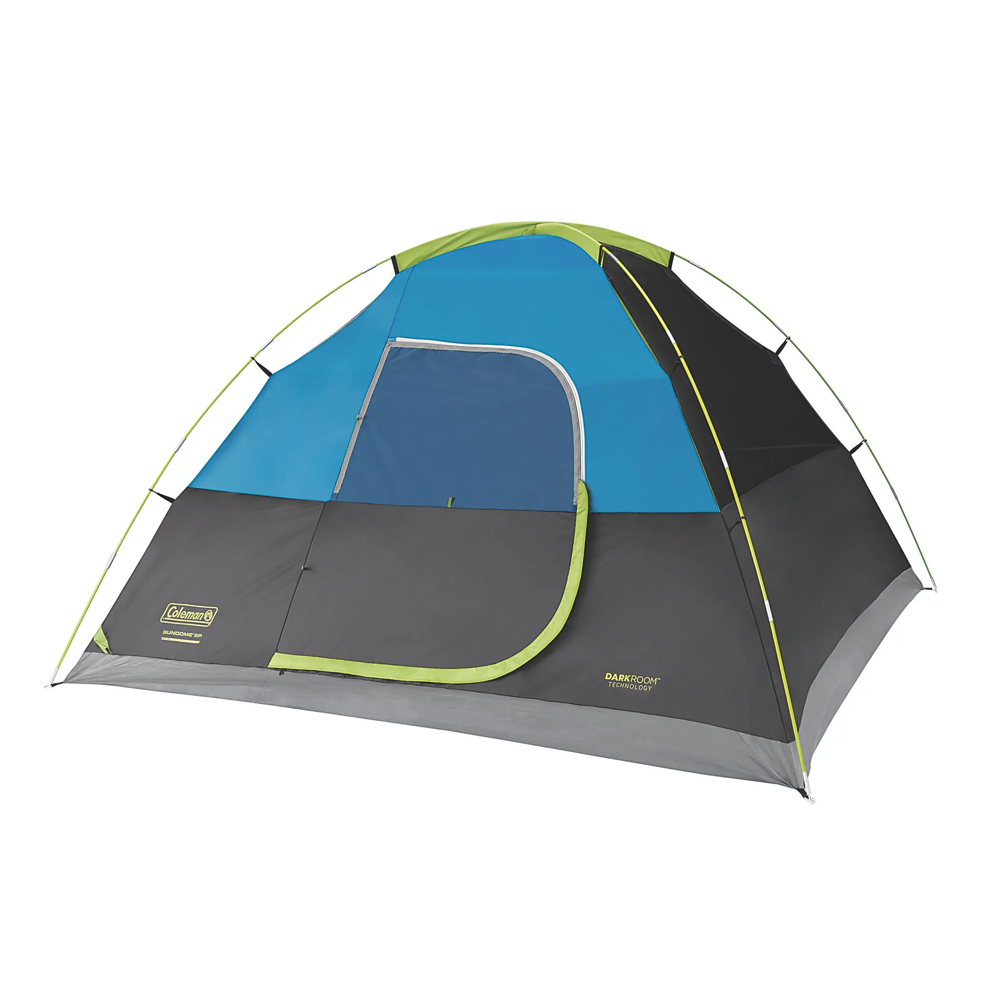 Coleman 6-Person Sundome Dark Room Dome Camping Tent - Womvr