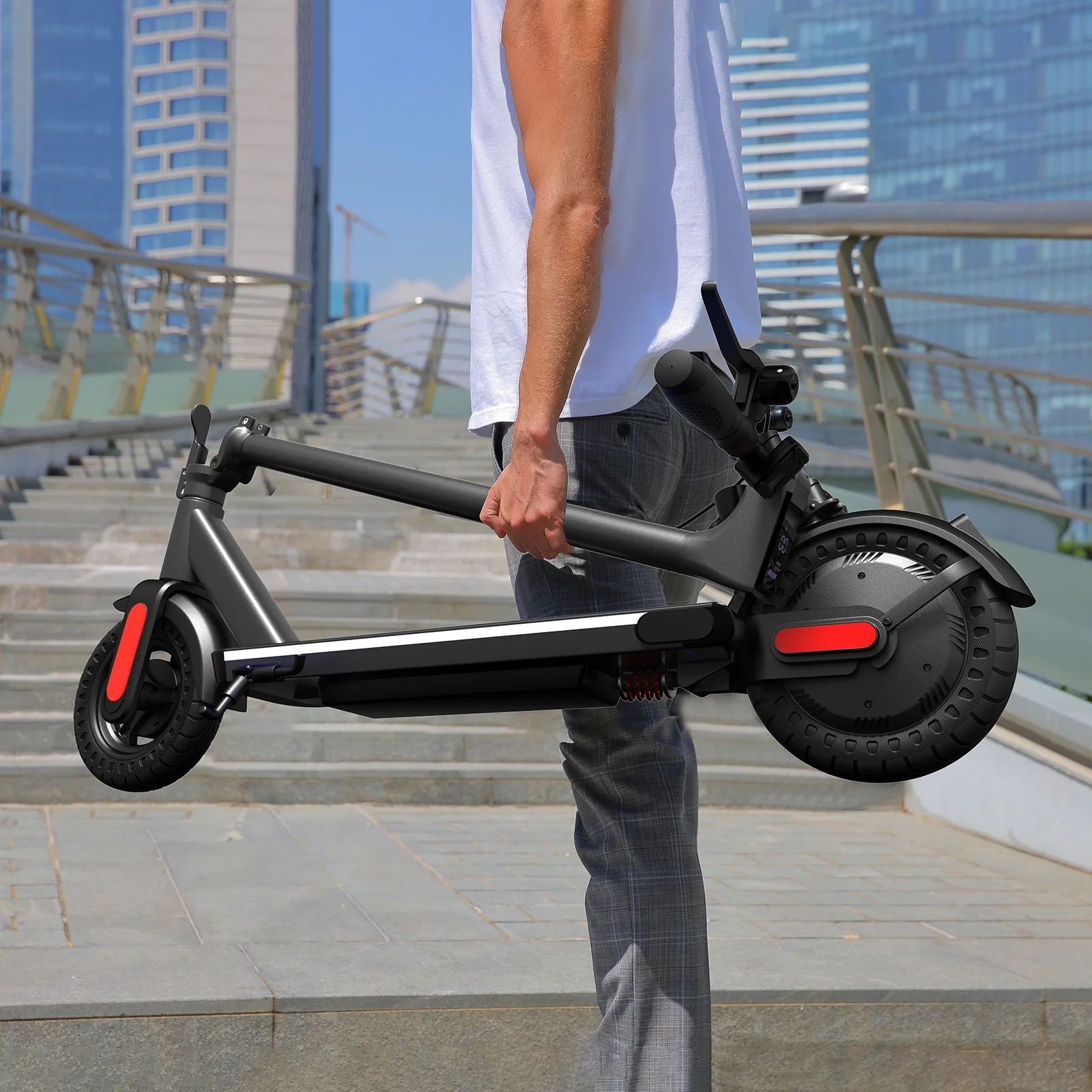 Caroma Electric Scooter for Adults, 20 Mph & 25 Miles Range, 10