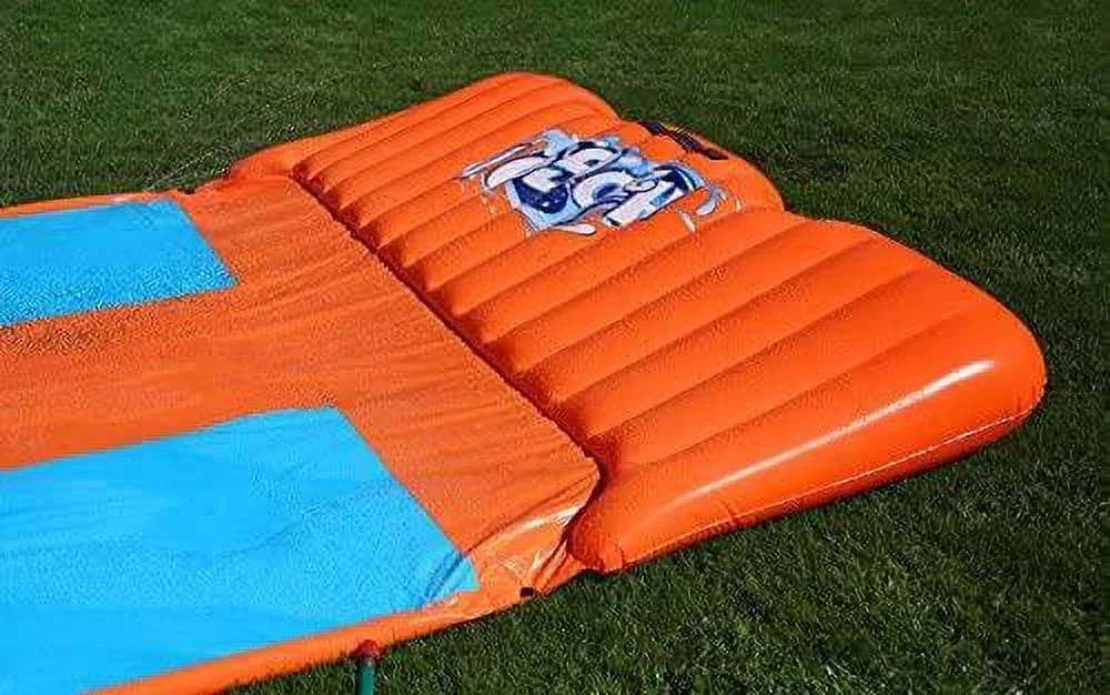 H2OGO! 18' Triple Lane Water Slide with Ramp - Womvr