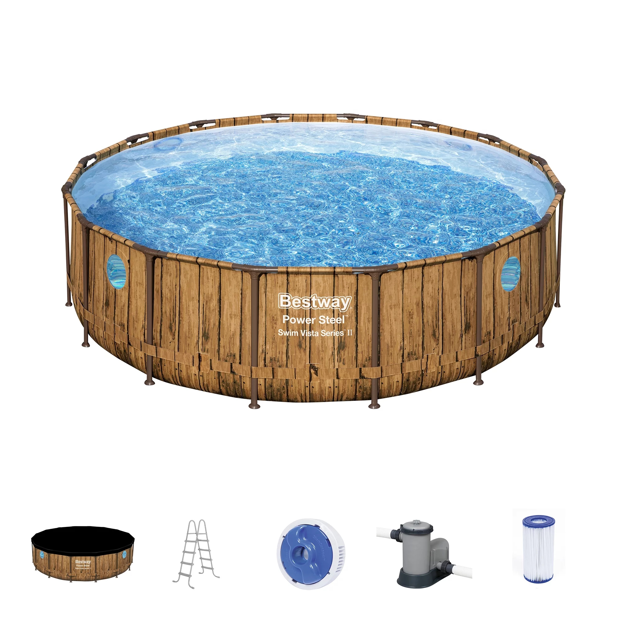 Bestway Power Steel Swim Vista 14' x 8'2
