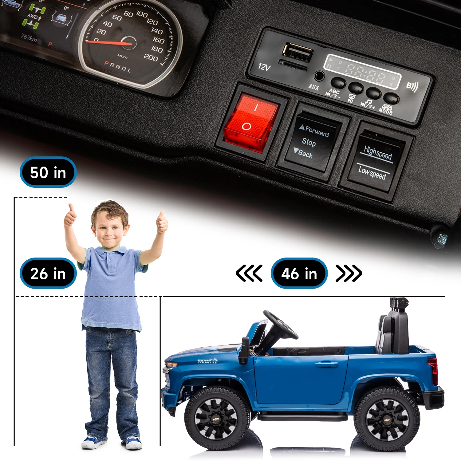 Track 7 24V Ride on Car, Licensed Silverado HD 2 Seater Electric Car for Boys Girls Age 3+, 24V Ride on Truck w/Remote Control, Music, ABC, Pink - Womvr