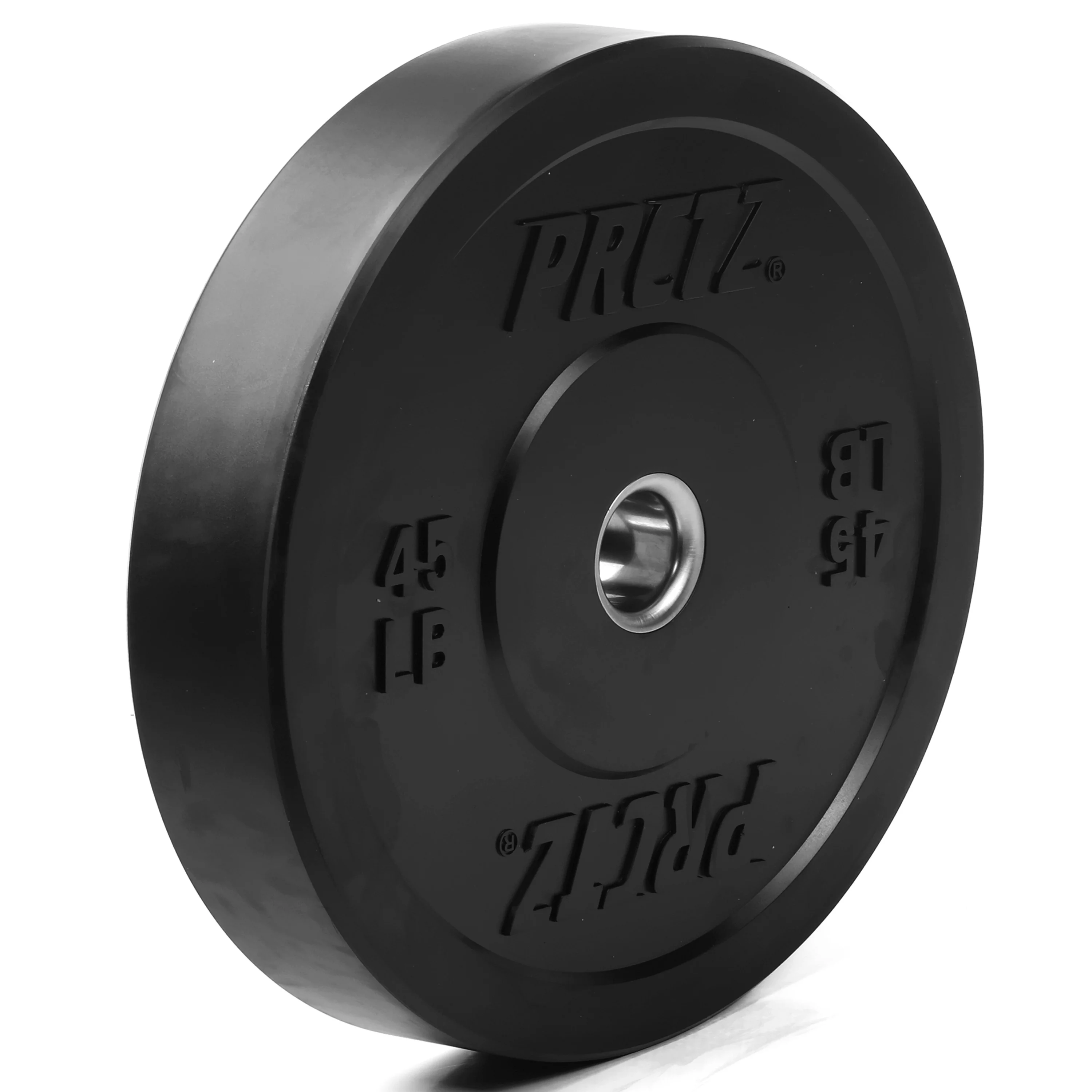 PRCTZ 45 lb Bumper Plate Weight, Fits 2