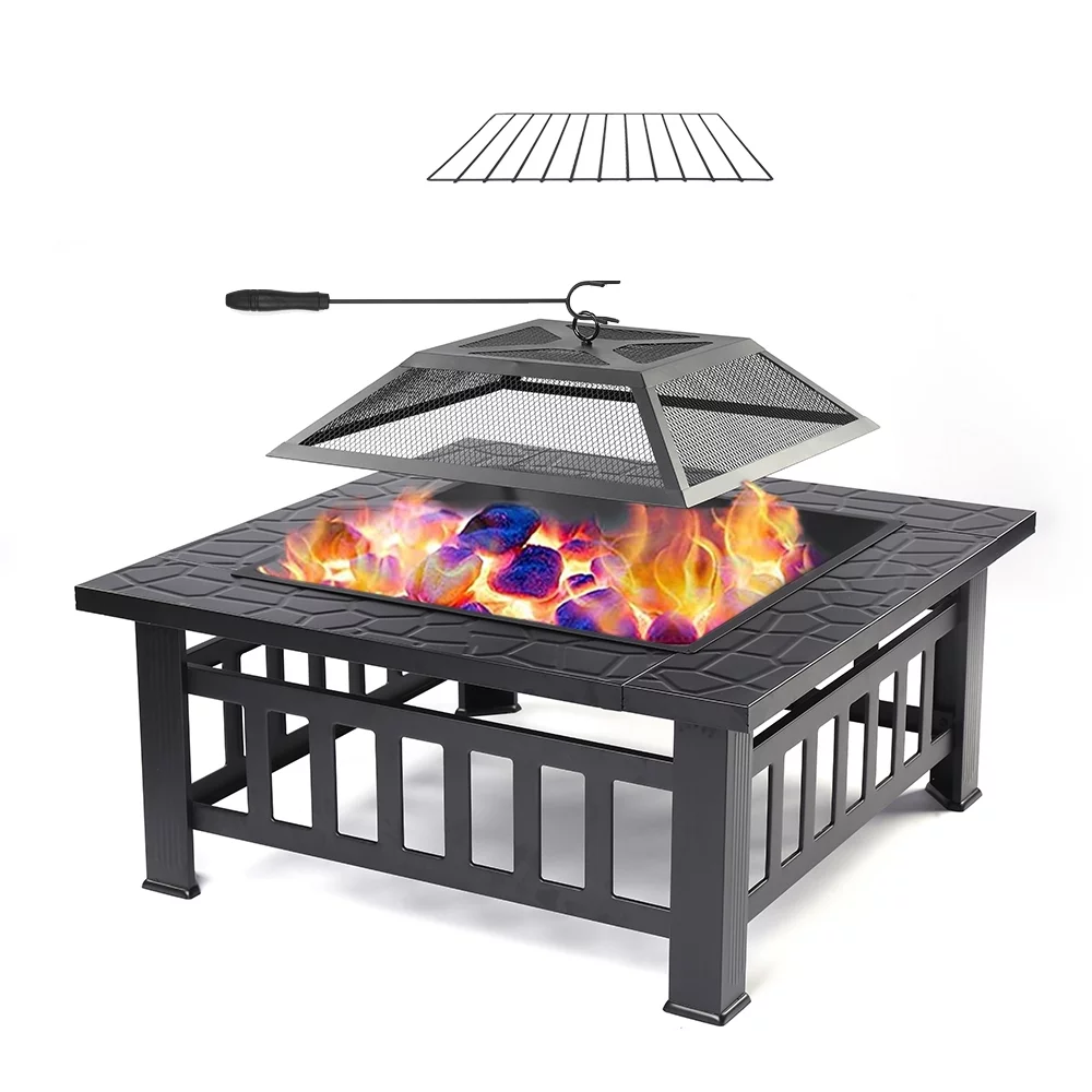 SEGMART Outdoor Fire Pit, 32