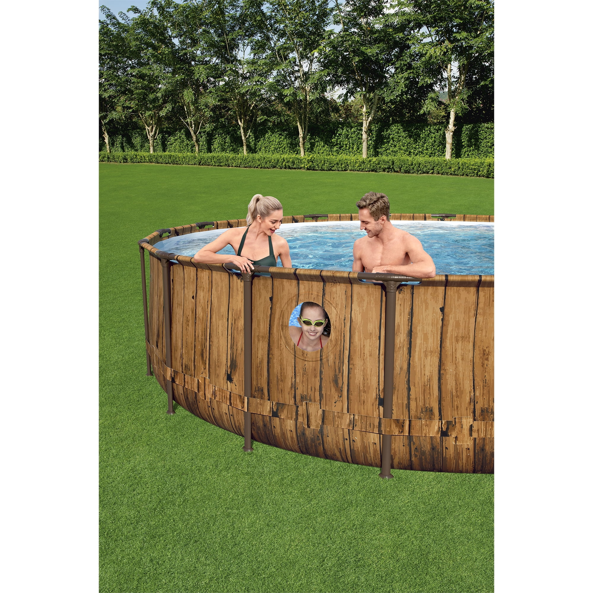 Bestway Power Steel Swim Vista 14' x 8'2