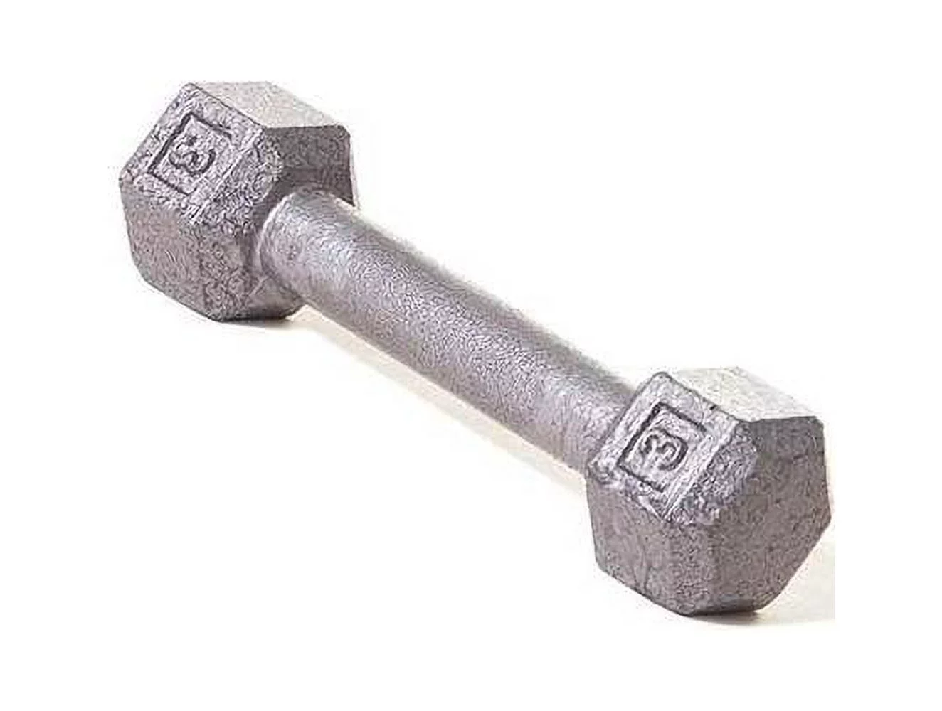 Champion Barbell?l Solid cast-iron Hex Dumbbell 3 -100lbs (SOLD INDIVIDUALLY) - Womvr
