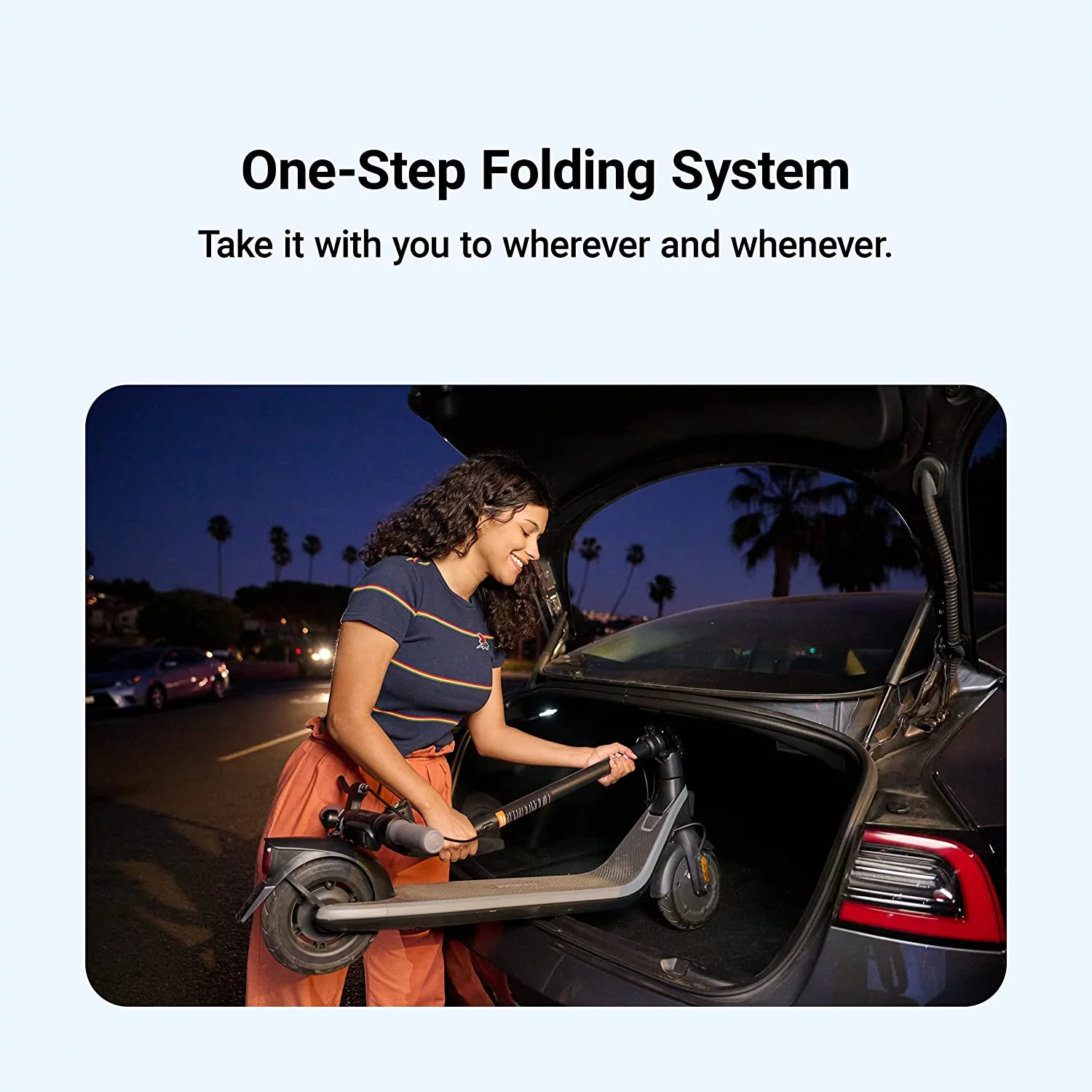 Segway Ninebot E2 Electric Kick Scooter, up to 12.4 Miles Range & 12.4 mph Max Speed,  Adults & Teens - Womvr