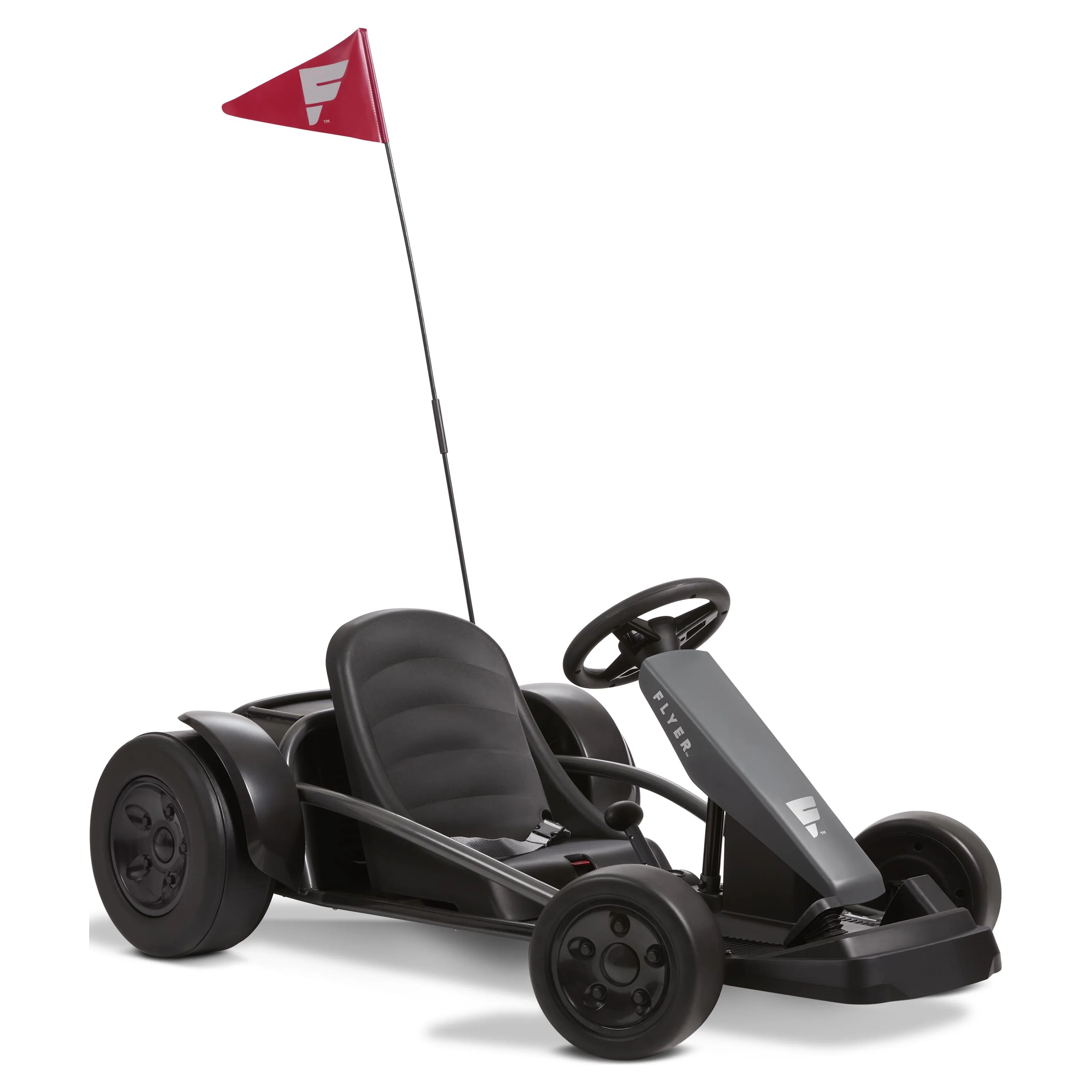 Radio Flyer, 36V Extreme Drift Go-Kart Ride-on, Battery Powered, 3 Speeds up to 11MPH, Unisex Design - Womvr
