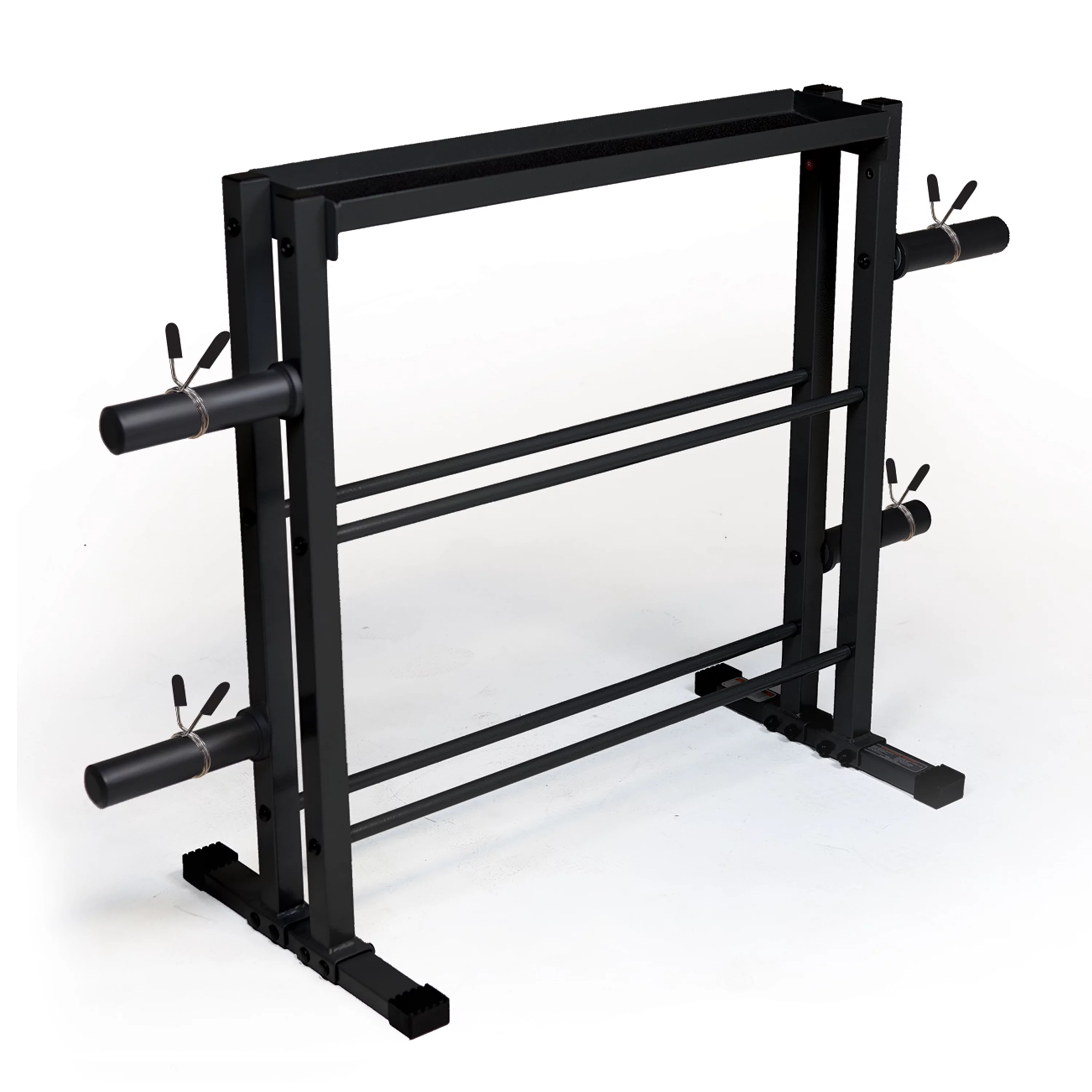 CAP 3-Tier Storage Rack for Kettlebells, Dumbbells & Olympic Weight Plates - Womvr