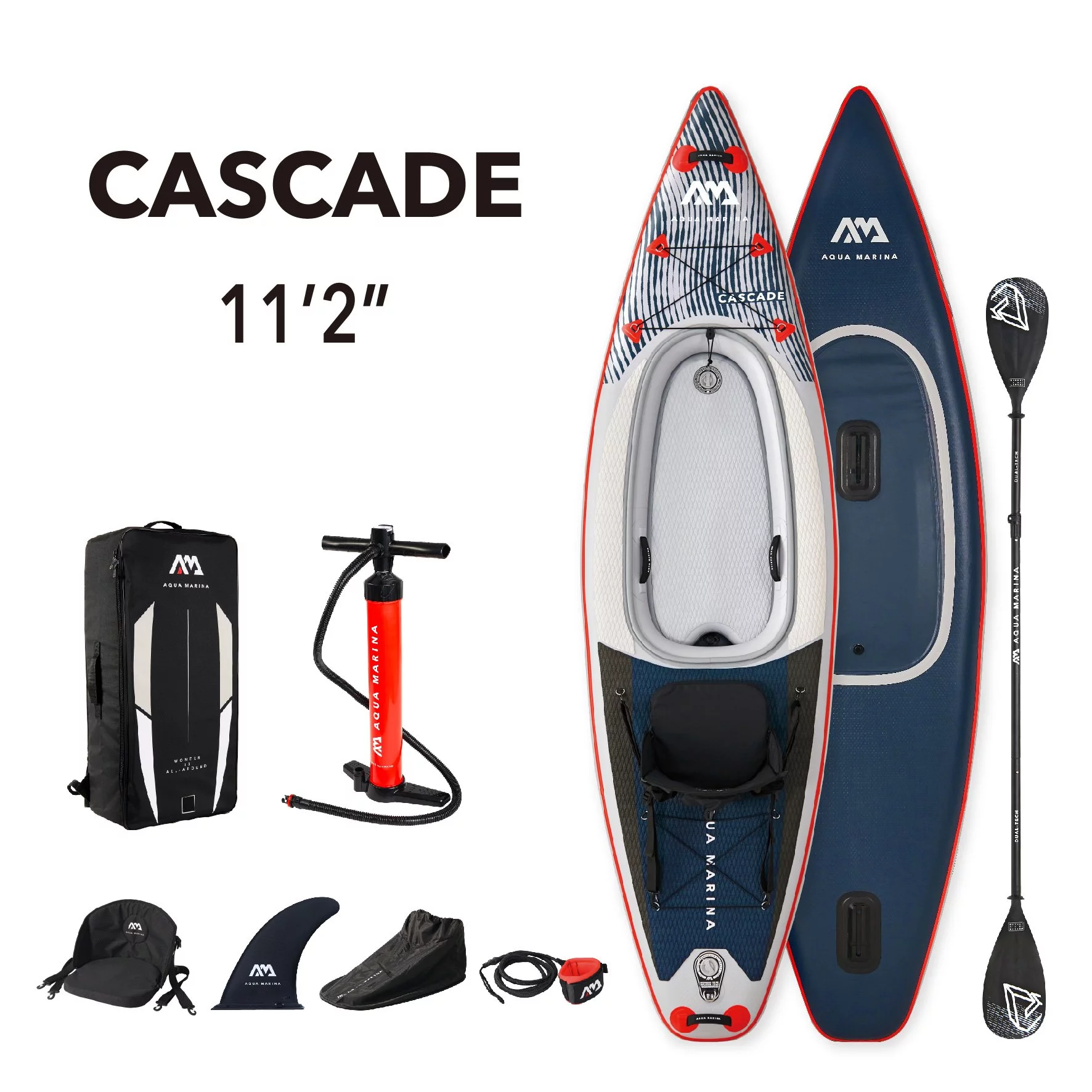 Aqua Marina VERSATILE / HYBRID KAYAK - CASCADE 11'2