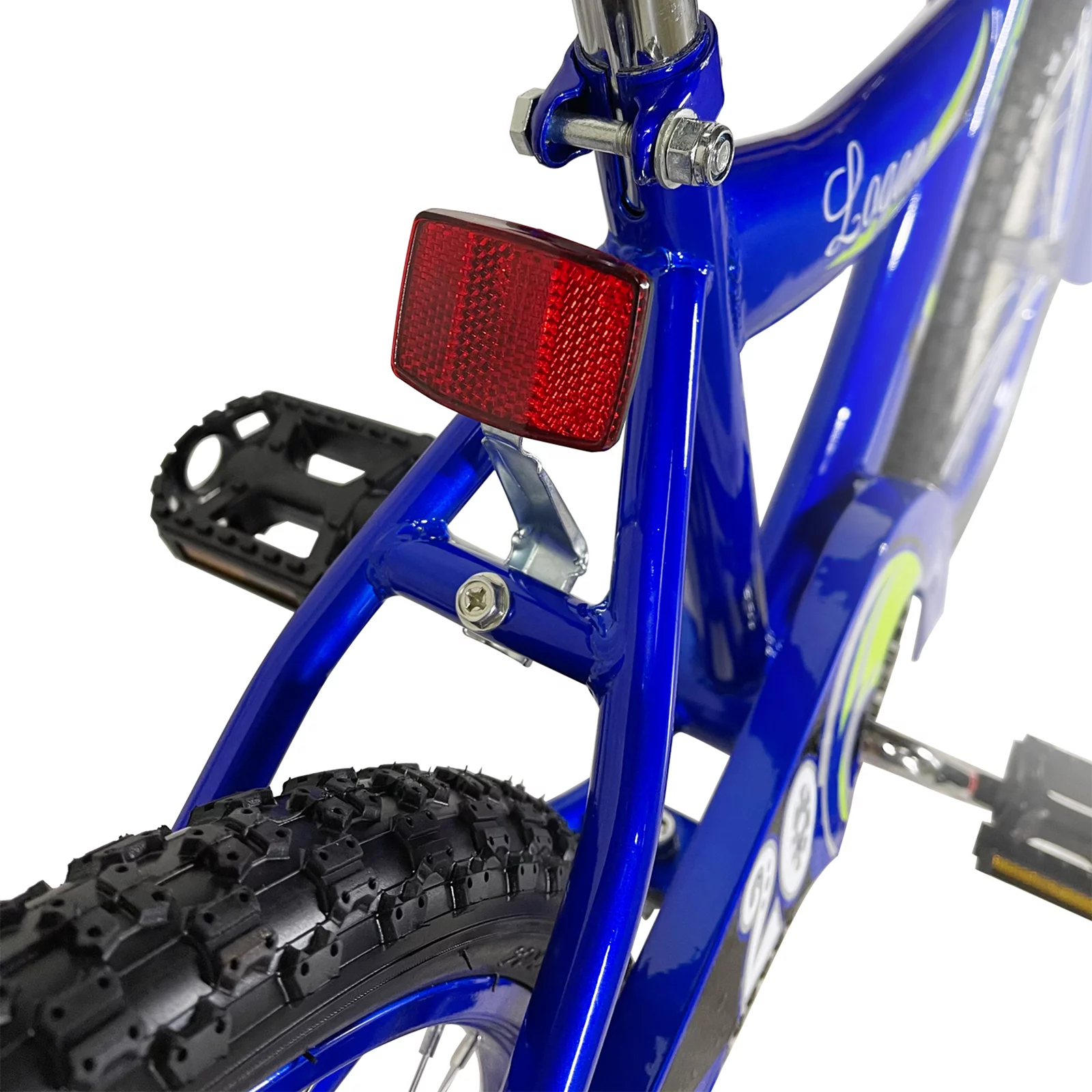 Tracer Logan BMX Freestyle 20 Inch Kids Bike with Bicycle Kickstand and Coaster Brake, Boy and Girls Age  5 to 9, Blue Color - Womvr