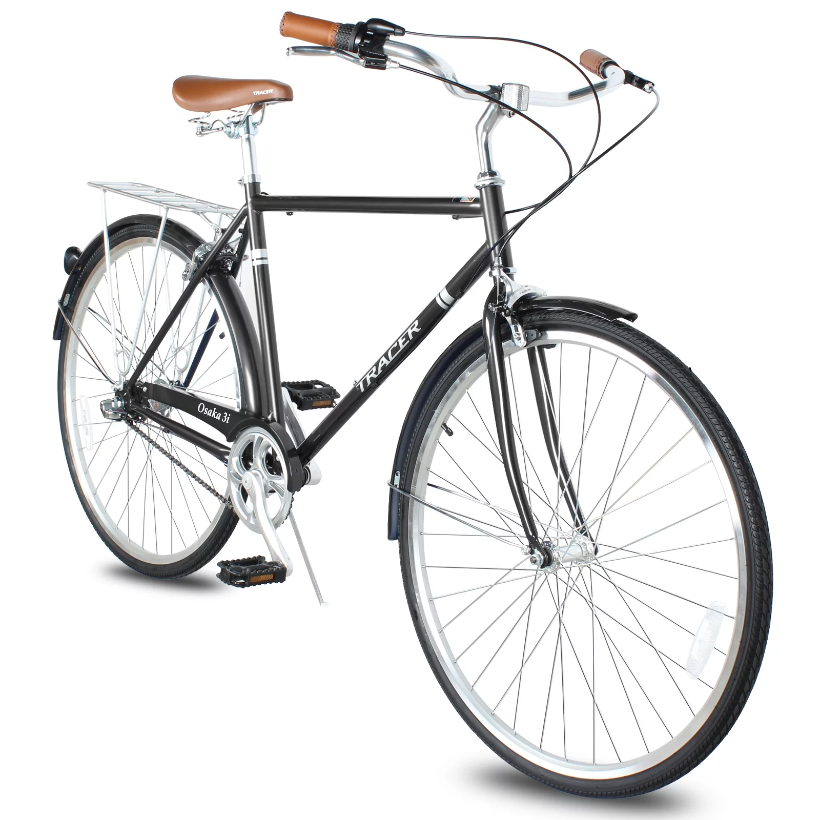 Tracer Osaka Men's Hybrid City Bike 21
