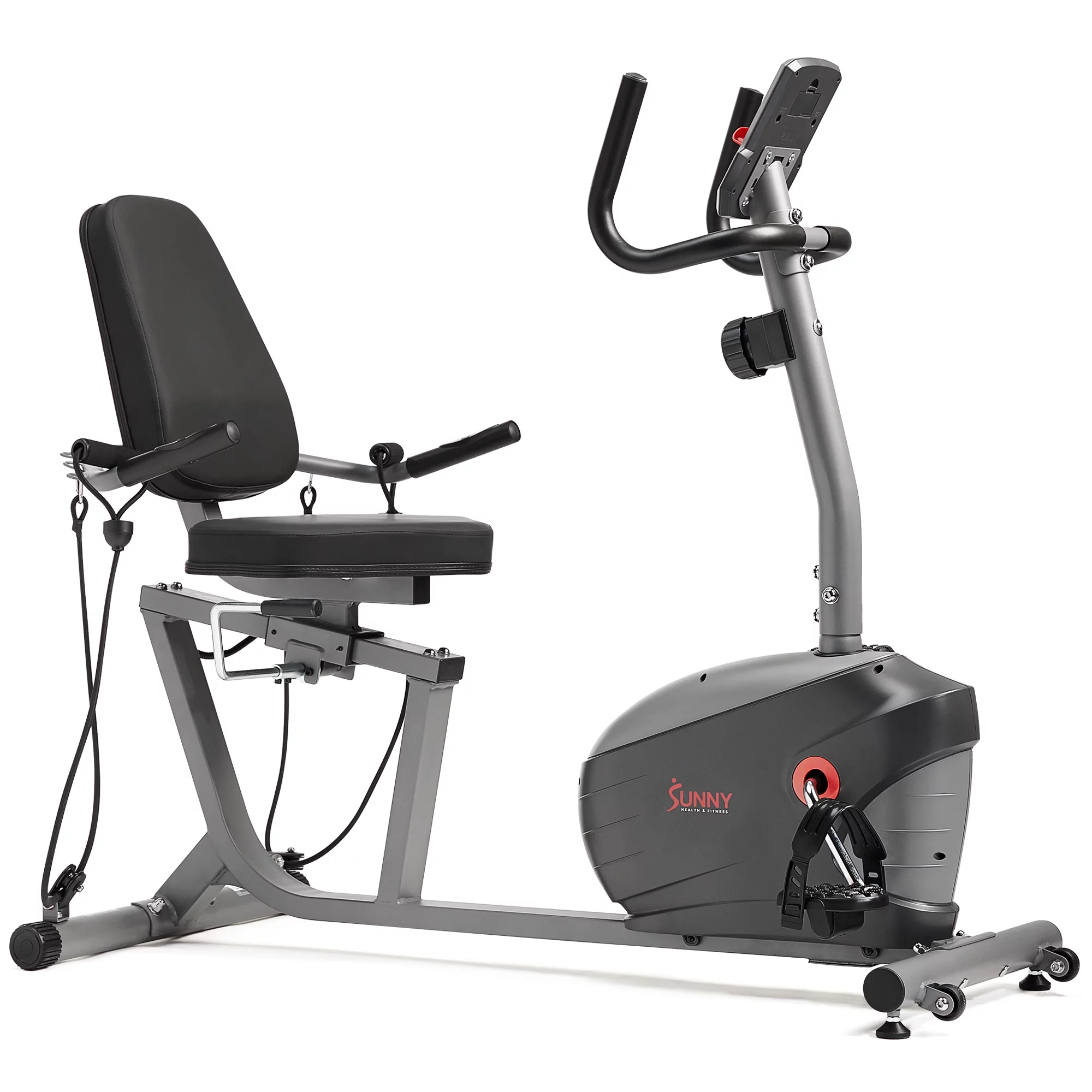Sunny Health & Fitness Performance Interactive Series Recumbent Exercise Bike - SF-RB420031 - Womvr